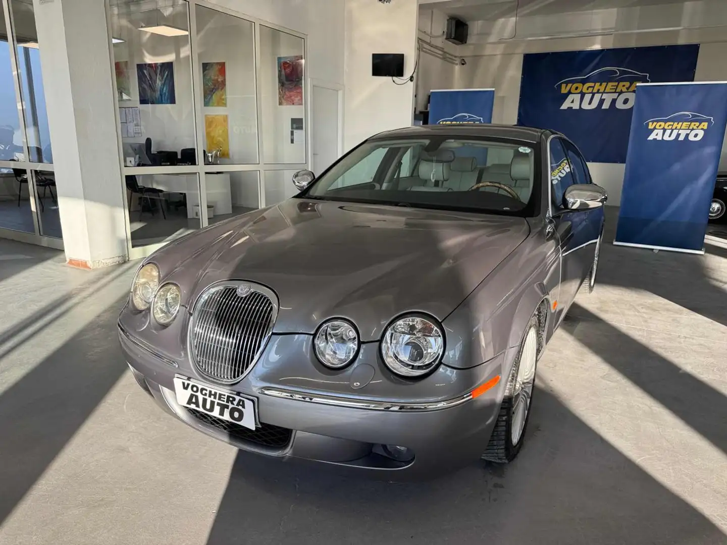 Jaguar S-Type 2.7 diesel V6 Executive Gris - 2