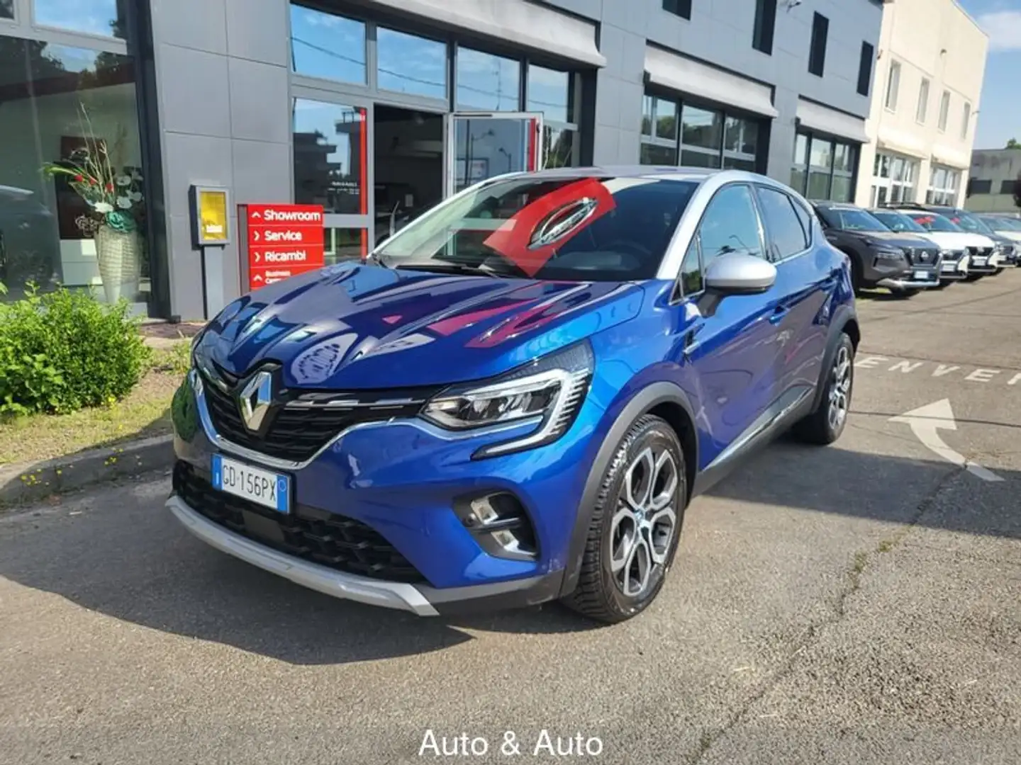 Renault Captur 1.6 E-Tech phev Intens 160cv auto my21 Blu/Azzurro - 1