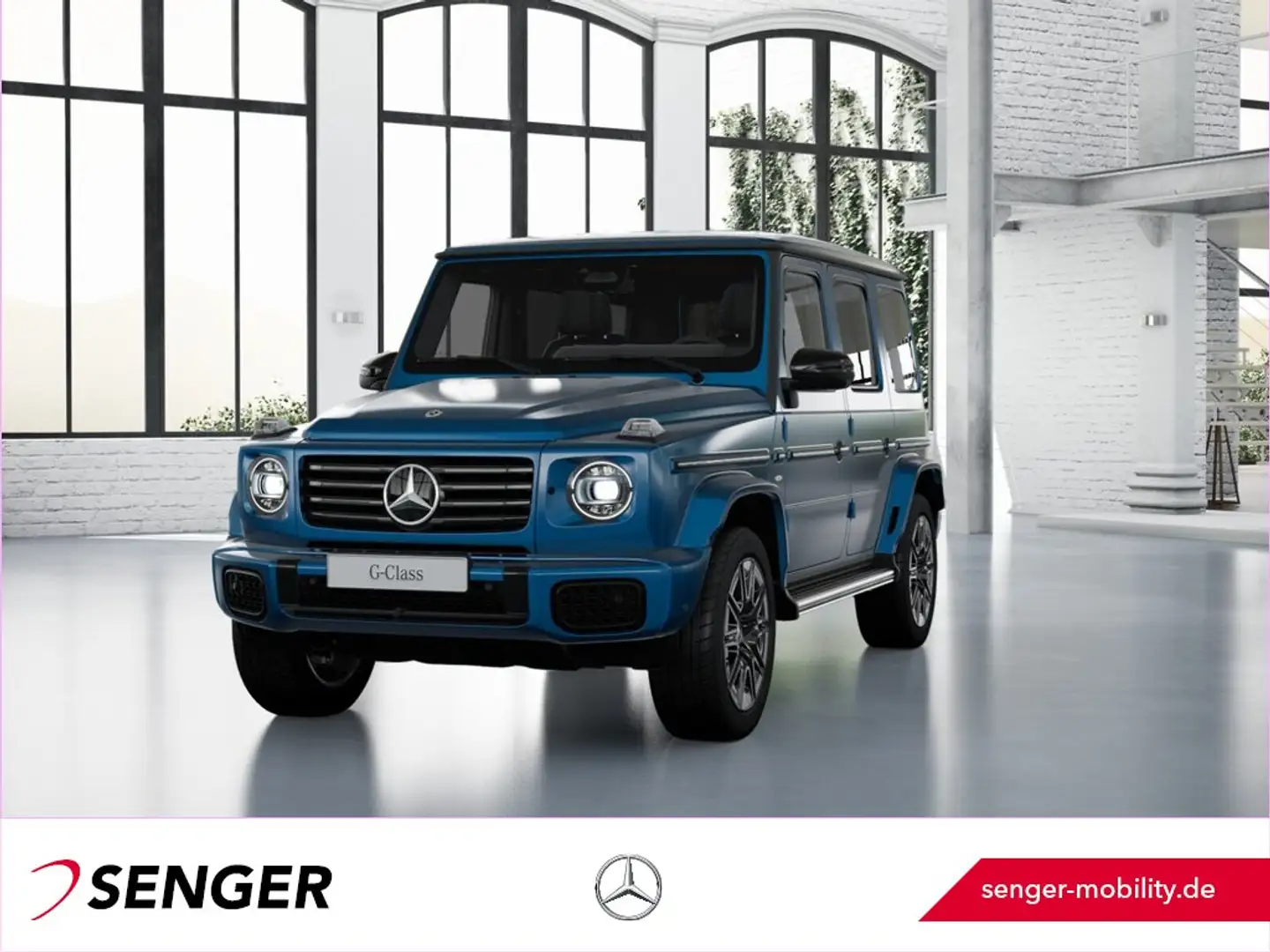 Mercedes-Benz G 580 EQ AMG Night Multibeam Burmester 360°-K. Bleu - 1