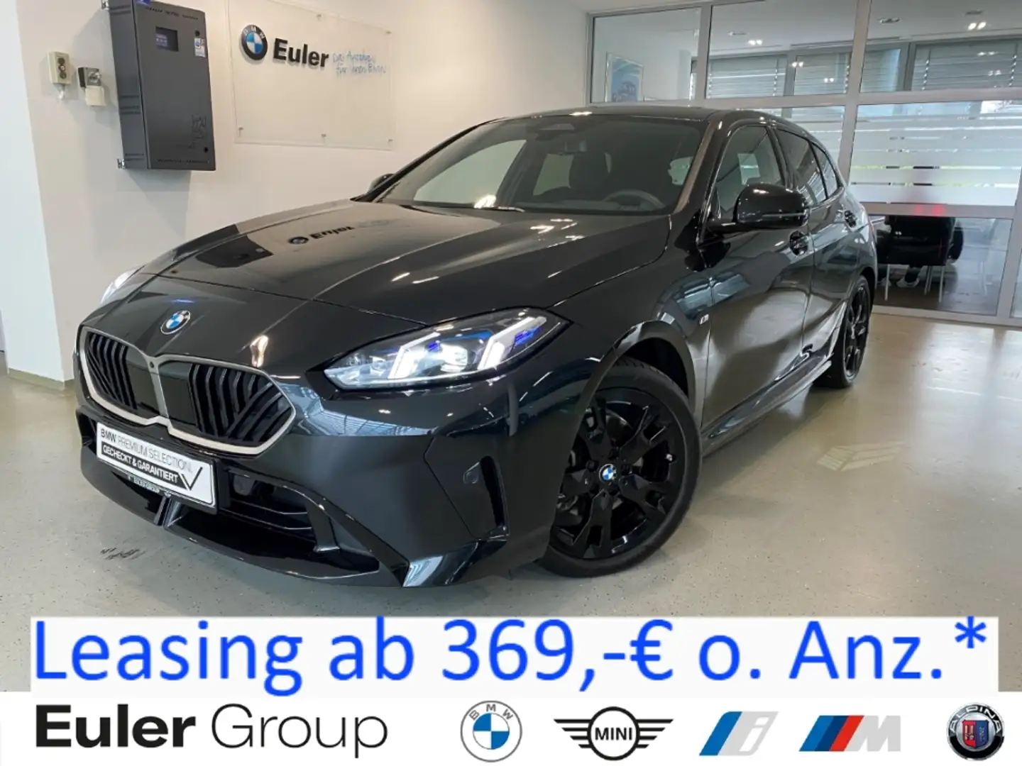 BMW 120 M Sport H/K HUD LCProf ParkAss+ DA+ ad.M-FW Sonnen Schwarz - 1