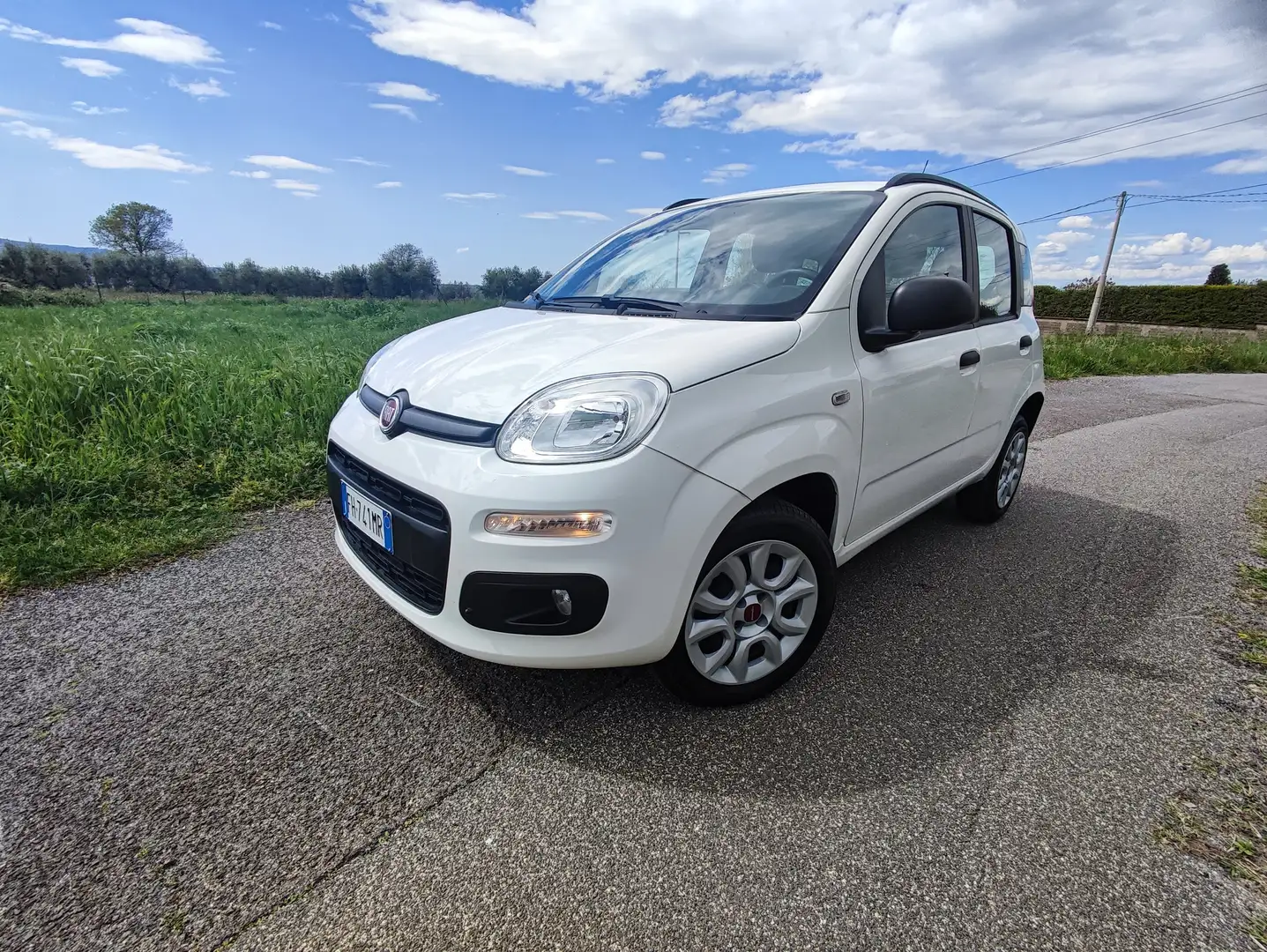 Fiat Panda Panda 0.9 t.air t. natural power Lounge 80cv Bianco - 1