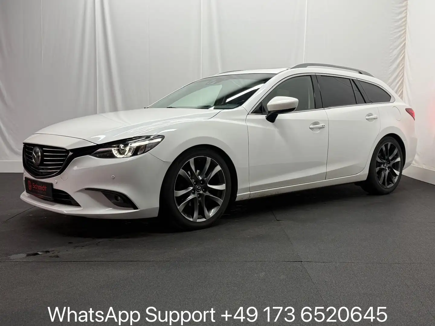 Mazda 6 Sports-Line*ACC*el.Sitze Memory*AHK*LED*Headup Blanc - 1