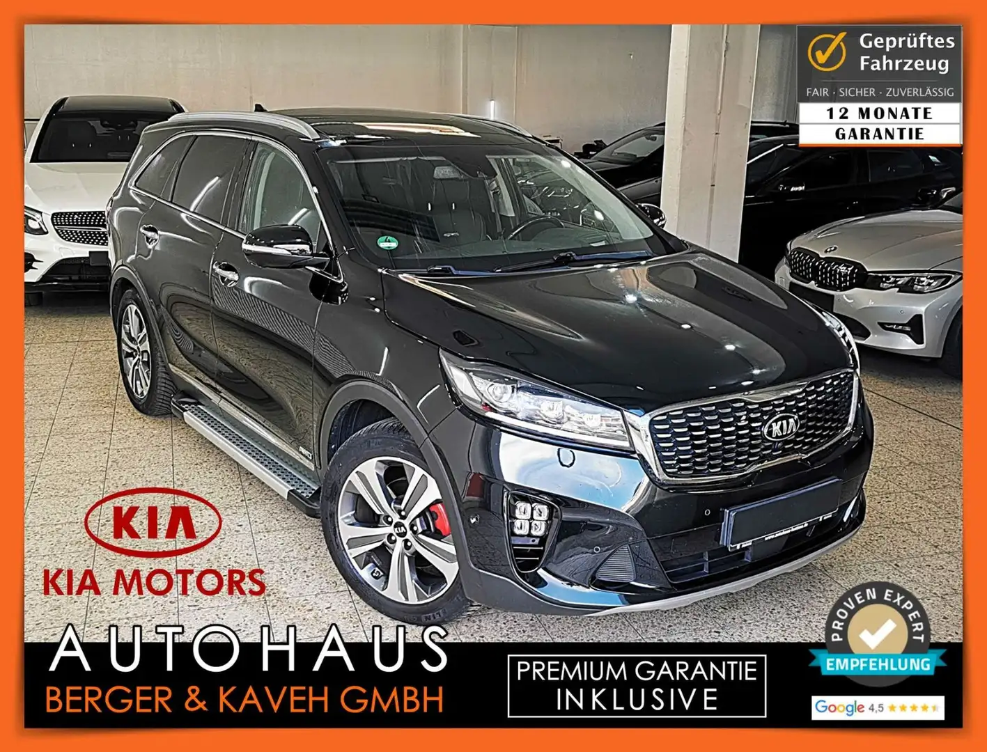 Kia Sorento SORENTO|PANO| 7SITZER | 4WD GT +[12MON GARANTIE] Noir - 1