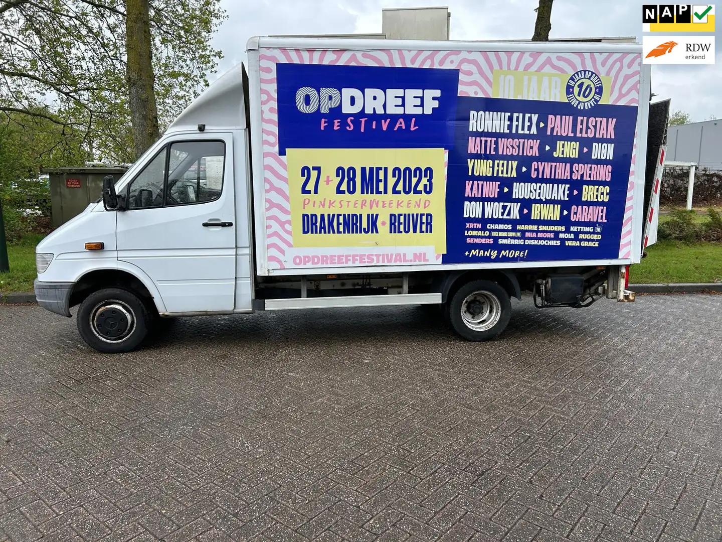 Mercedes-Benz Sprinter 412 D lang / Bakwagen - 1