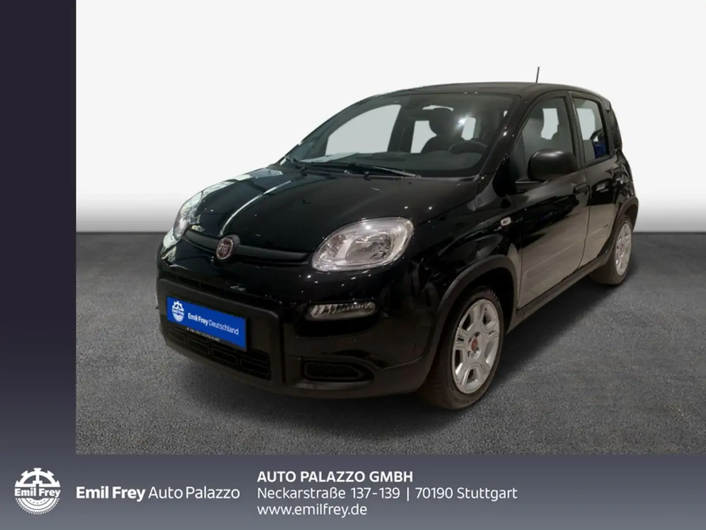 Fiat Panda 1.0 Hybrid 70PS Zwart - 1