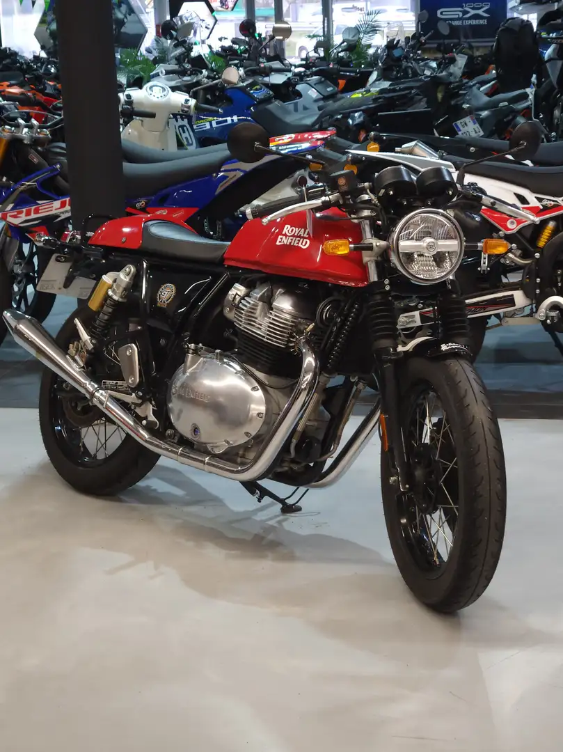 Royal Enfield Continental GT Rojo - 1