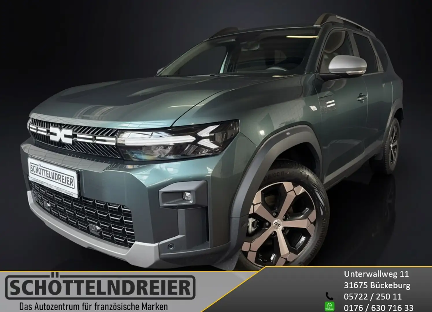 Dacia Bigster m.hybrid 140 Journey Winter&Citypaket Grün - 1