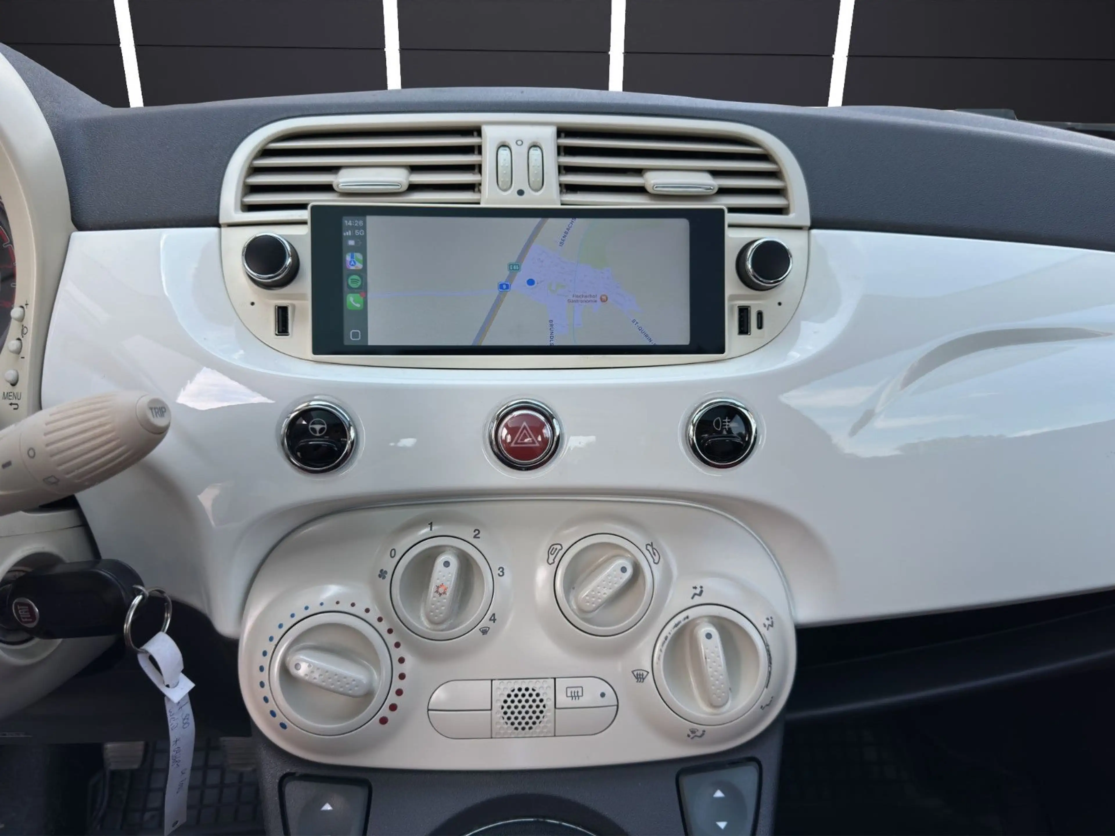 Fiat 500 Pop, Klima, BT, Carplay — photo 12