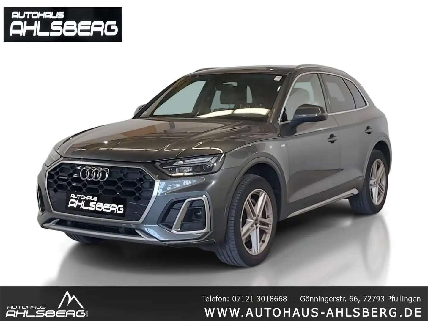 Audi Q5 2.0 TDI S-LINE QUATTRO/ AHK/SHZ/RFK/TEMPO./VIRTUAL Grau - 1