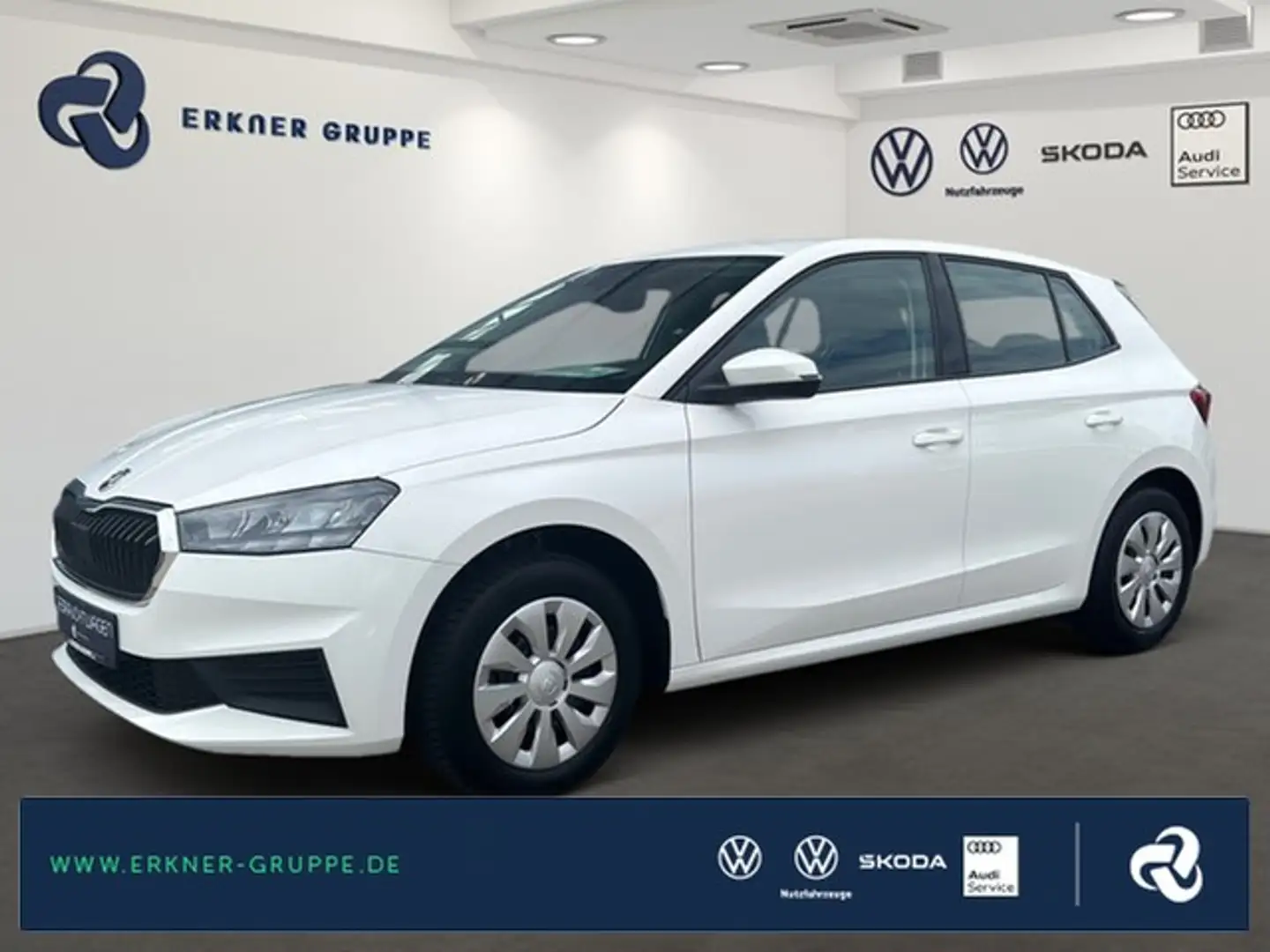 Skoda Fabia Active 1.0 MPI LED+KLIMA+SITZHZ+EPH+++ Wit - 1
