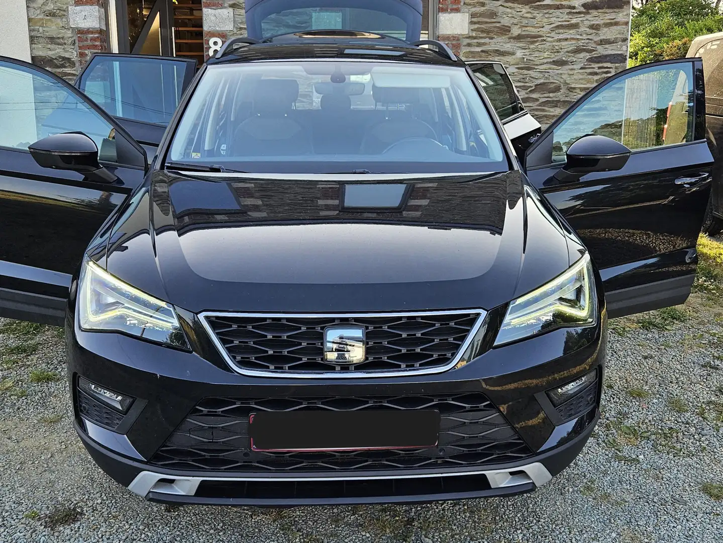 SEAT Ateca Ateca 1.6 CR TDI Ecomotive Style (EU6.2) Zwart - 1