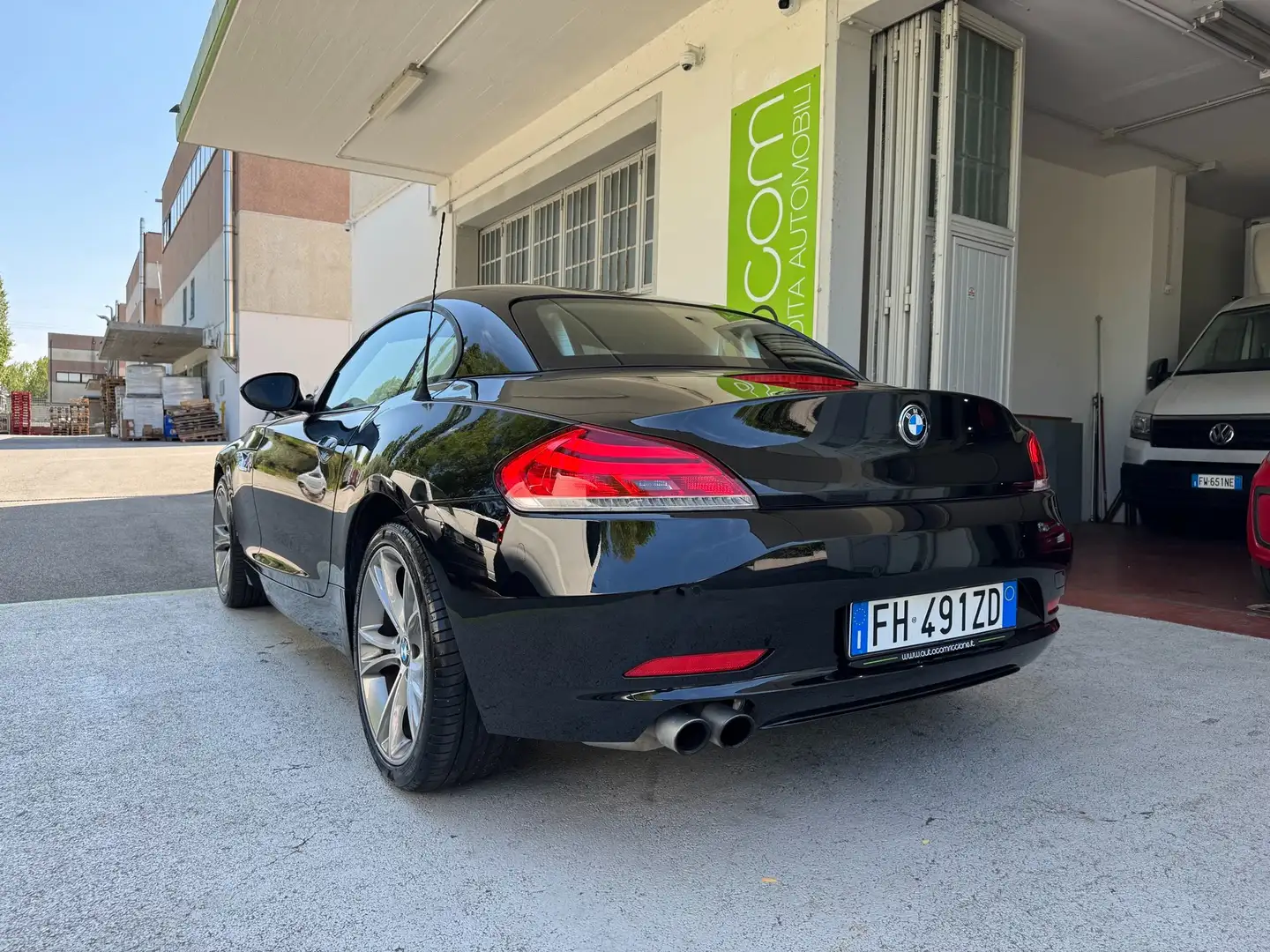 BMW Z4 sdrive 20i 184CV Euro6 GARANZIA 24 MESI LED-NAVY Чорний - 2
