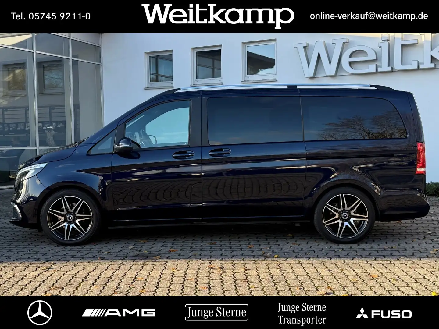Mercedes-Benz V 250 V 250 d EXCLUSIVE EDT. AHK+PANO+STHZ+DISTRO+MEMO Blau - 2