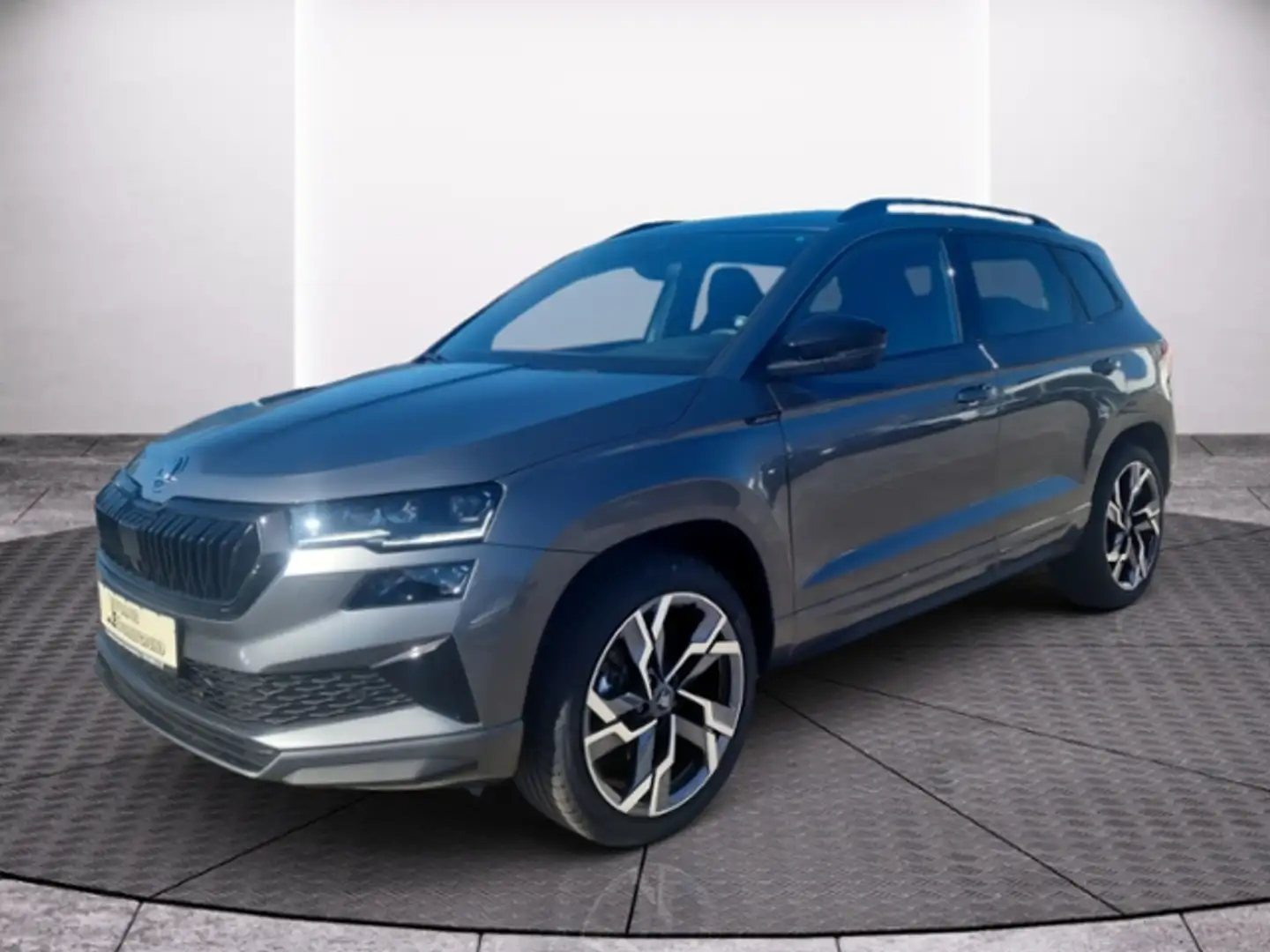 Skoda Karoq 2.0 TSI DSG 4x4 Sportline NAVI AHK CLIMA Grau - 2