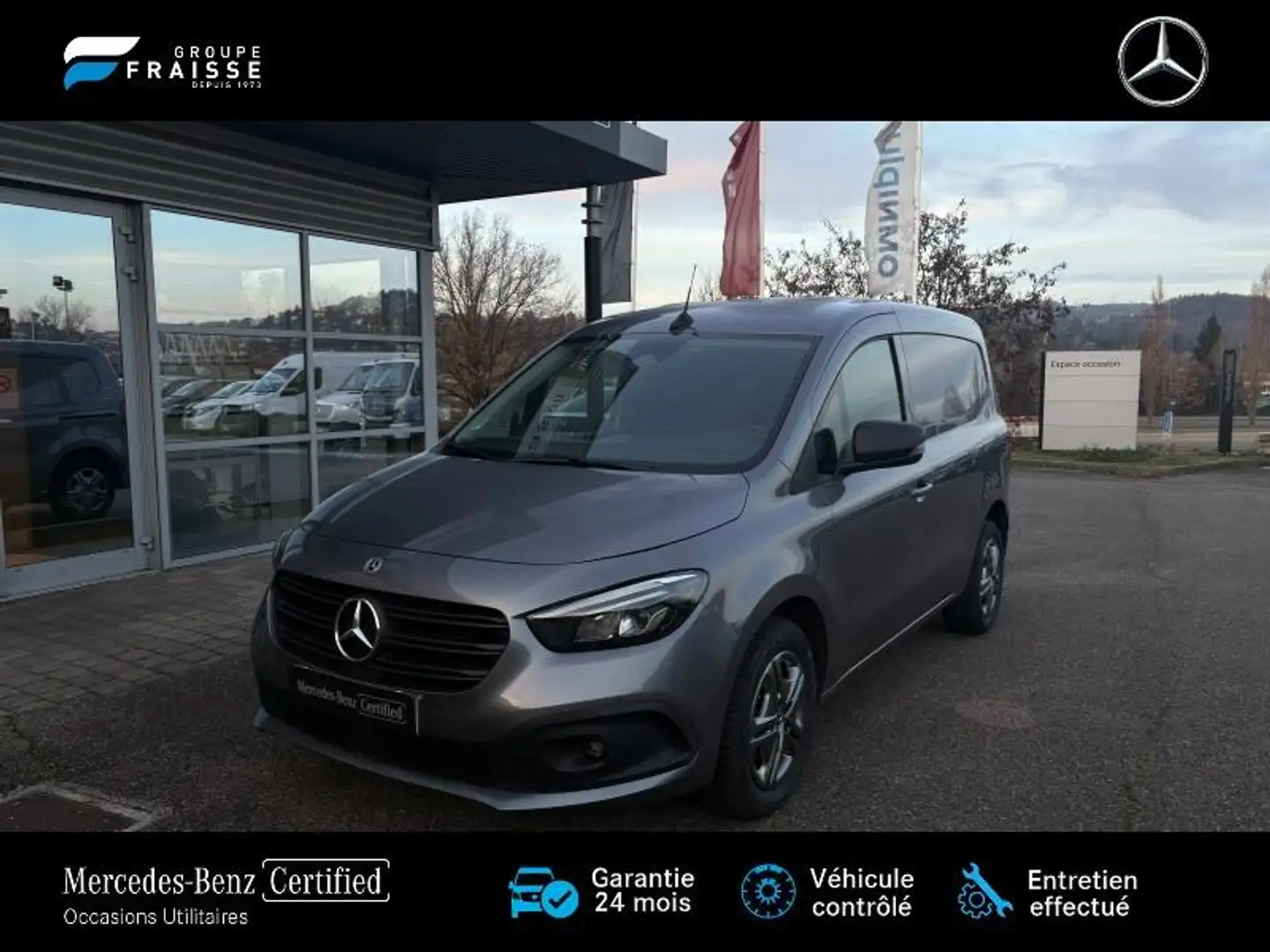 Mercedes-Benz Citan 112 CDI Long Select Grau - 2