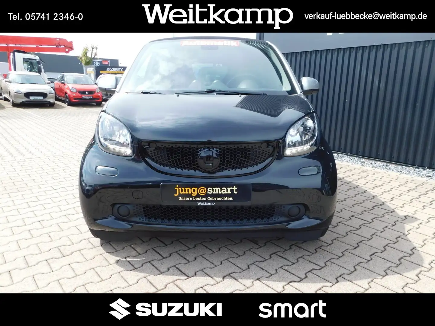 smart forTwo smart fortwo 52 kW twinamic Ablage-Paket/Autom. BC Schwarz - 2