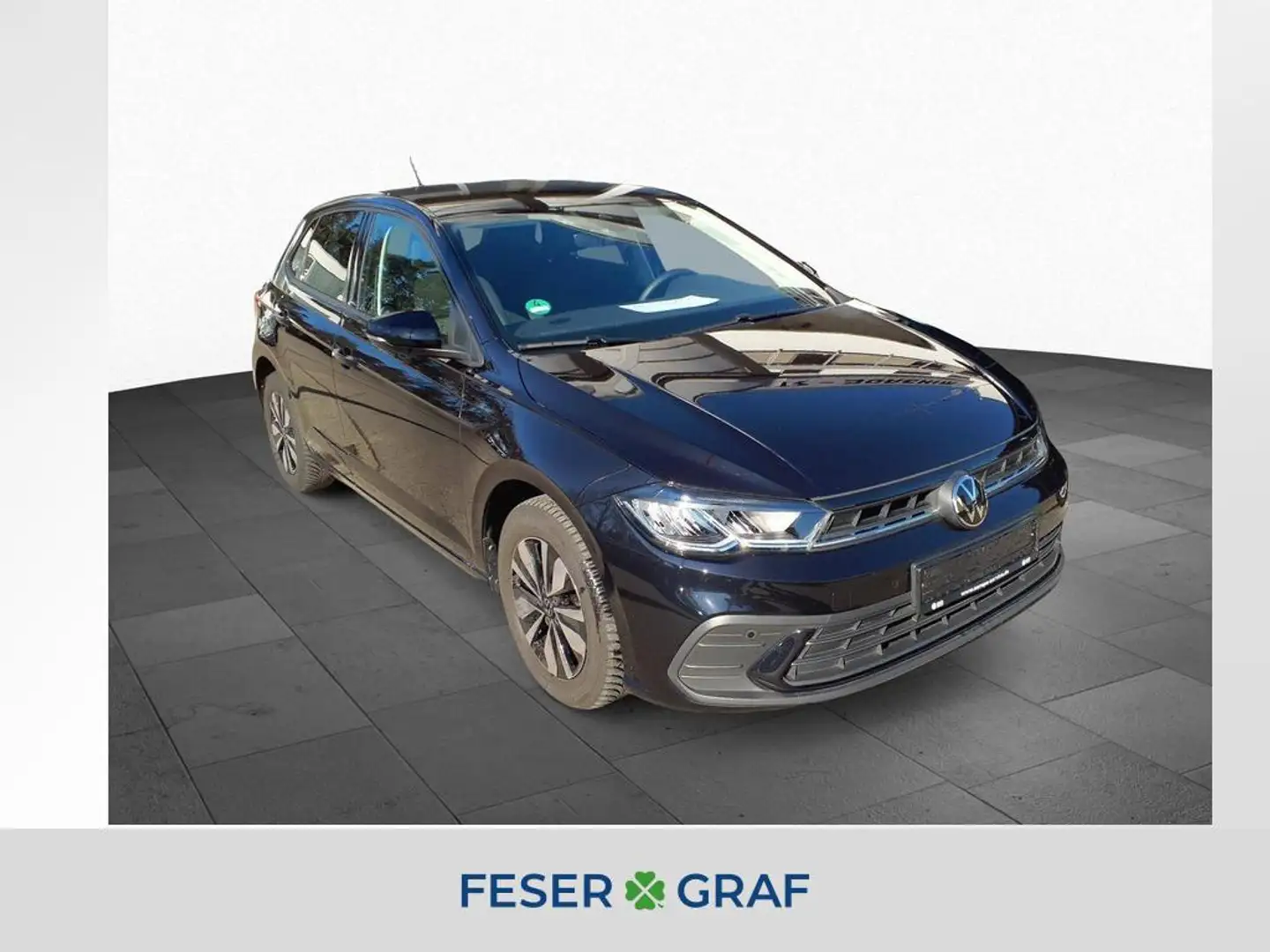 Volkswagen Polo 1.0 TSI DSG MOVE KAM NAVI APP GJR LED Schwarz - 1
