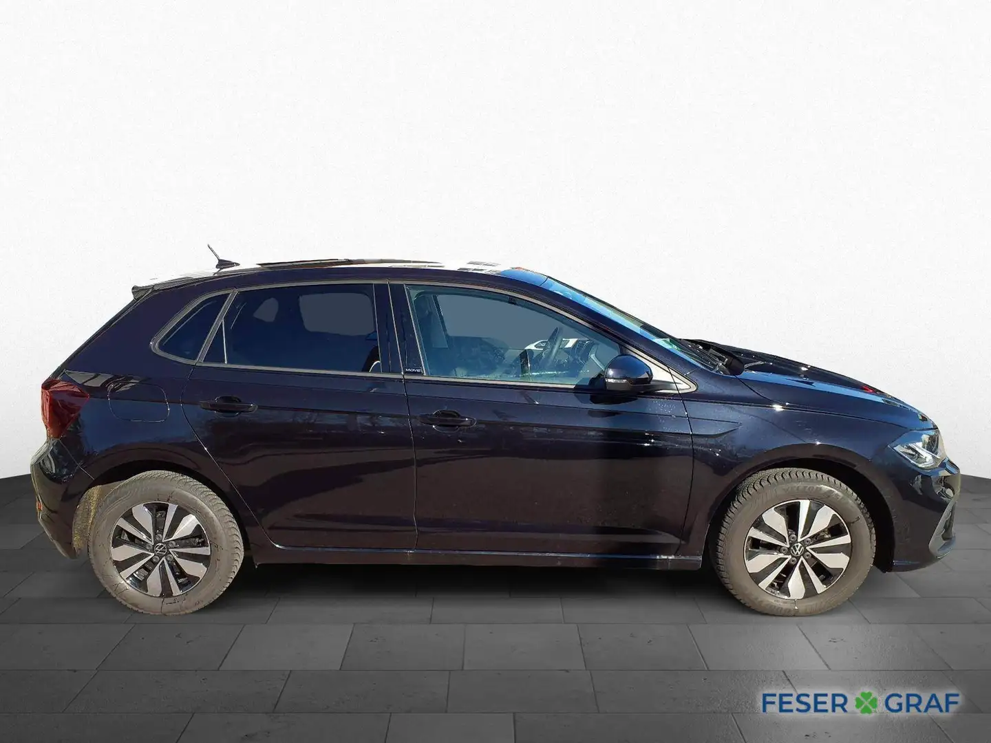 Volkswagen Polo 1.0 TSI DSG MOVE KAM NAVI APP GJR LED Schwarz - 2