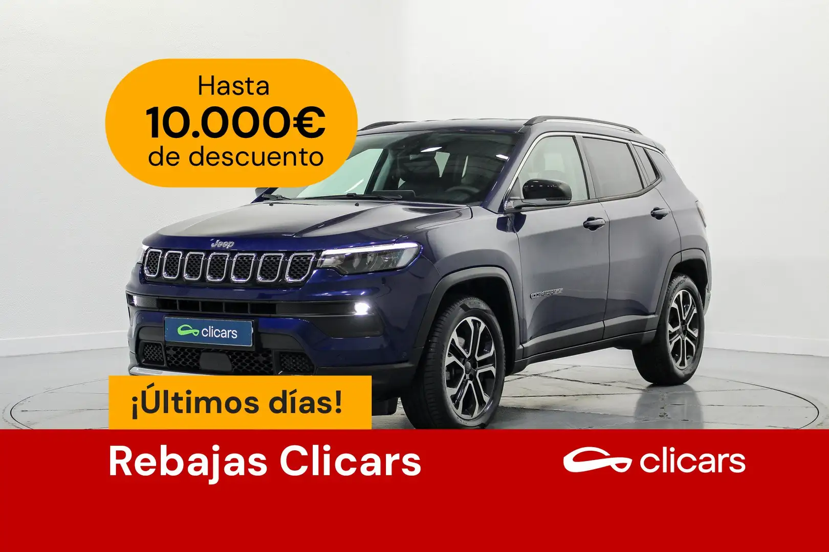 Jeep Compass 1.3 Gse T4 Limited 4x2 130 Azul - 1