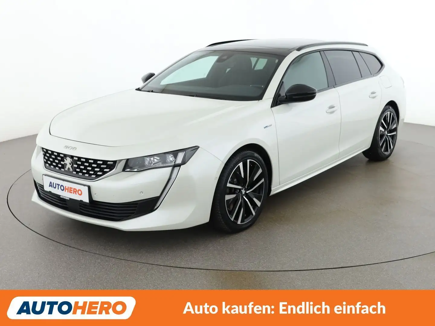 Peugeot 508 1.6 Hybrid 225 GT Weiß - 1