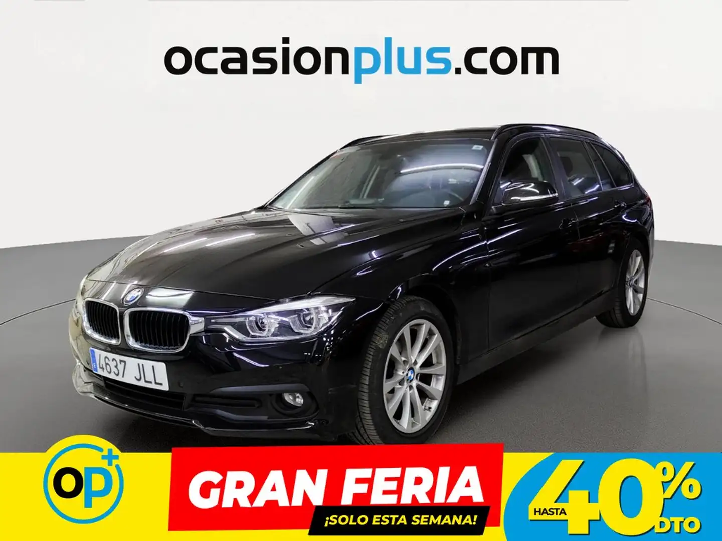 BMW 320 320dA Touring Negro - 1