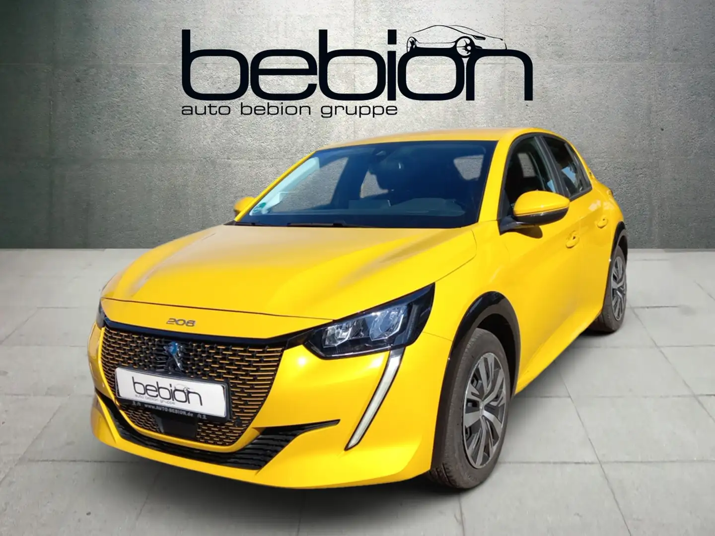 Peugeot 208 e- Elektromotor 136 (e-) e- Active SpurH Jaune - 1