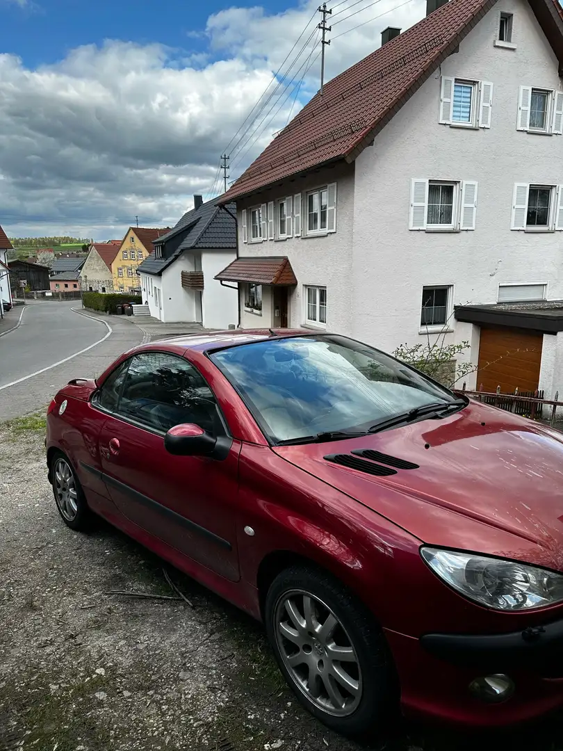 Peugeot 206 CC 135 Rot - 1