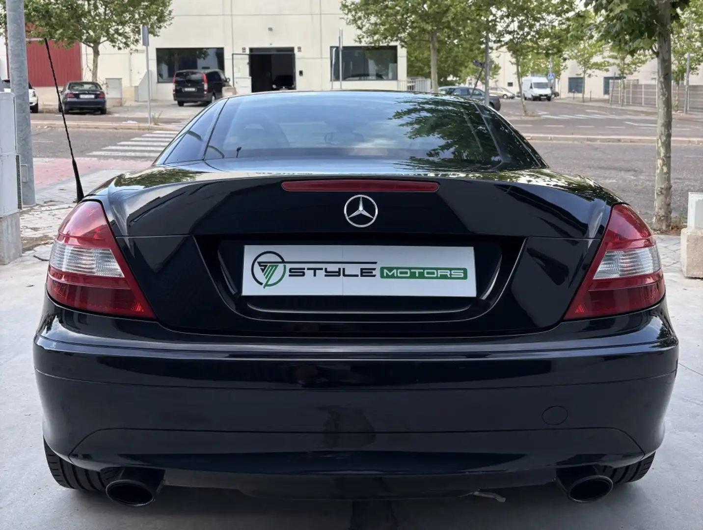 Mercedes-Benz SLK 200 200K Negro - 2