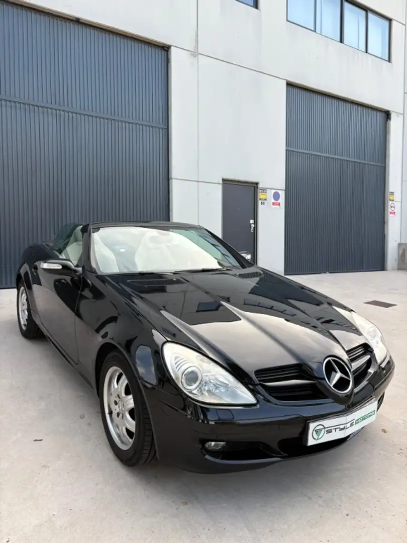 Mercedes-Benz SLK 200 200K Negro - 1
