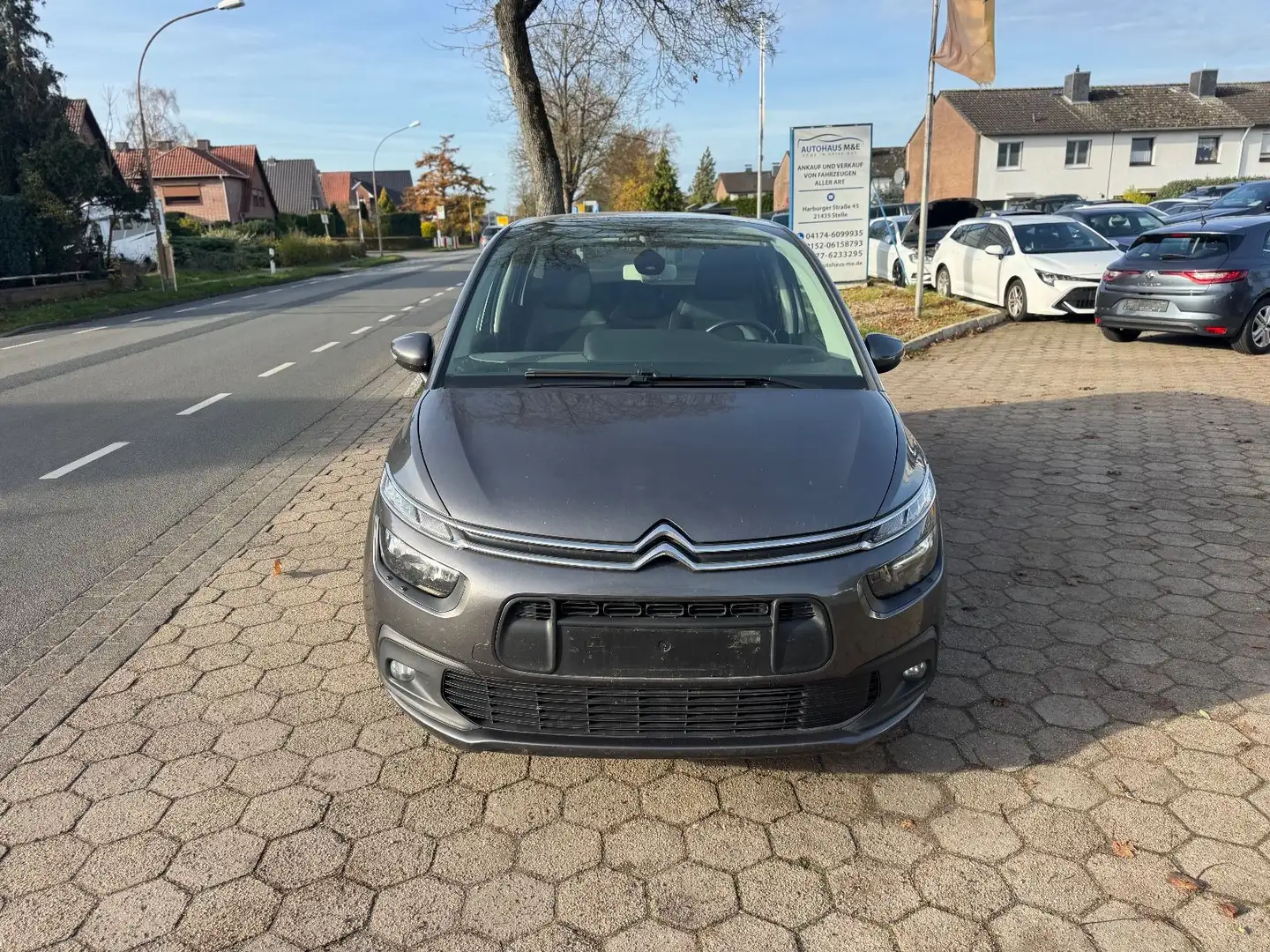 Citroen Grand C4 Picasso 1.2 Feel Euro6 *7-Sitzer+8xReif Grau - 2