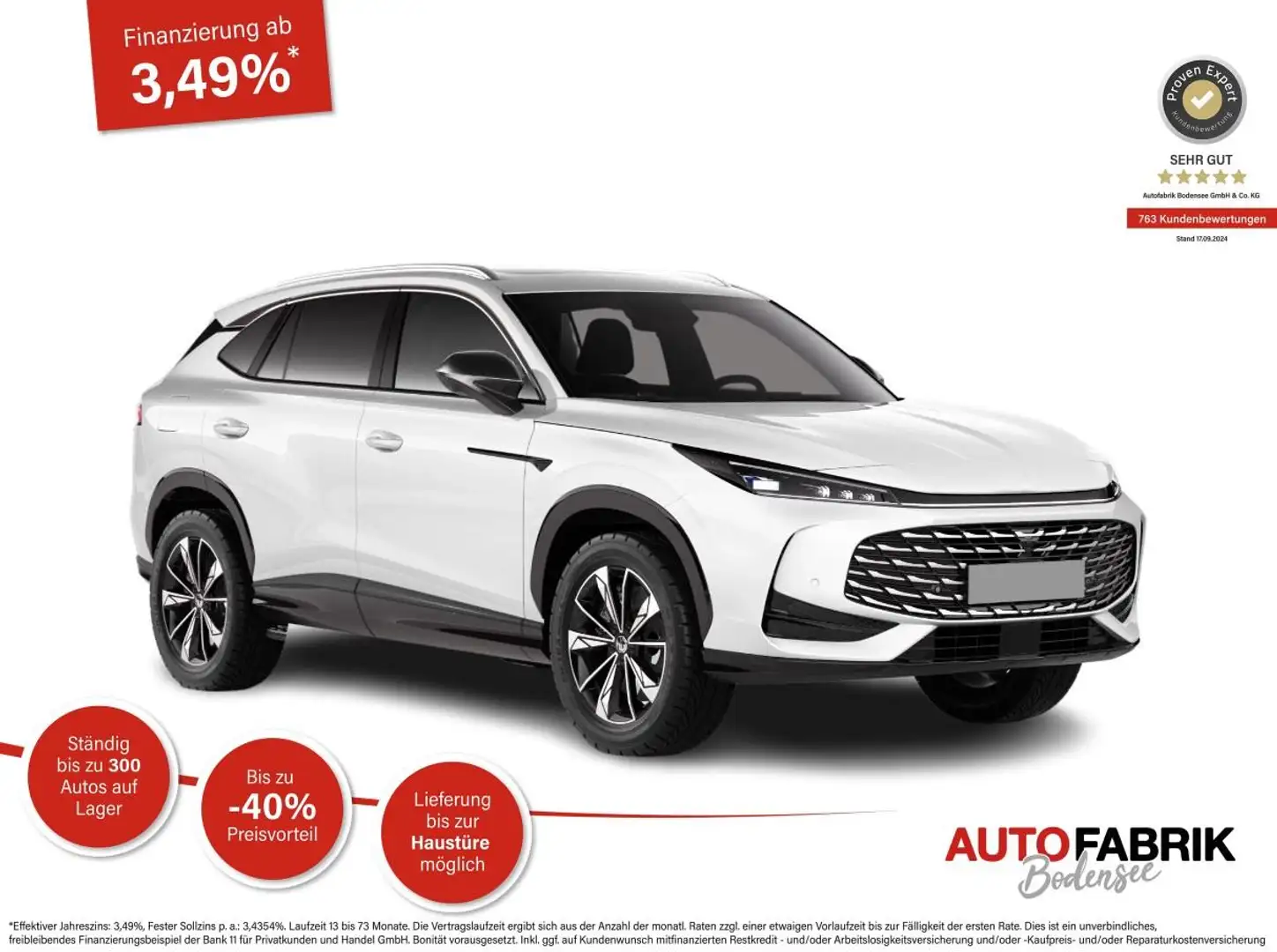 MG HS Comfort MJ25 1.5L Turbo 7AT Navi*Android Auto*ACC* Weiß - 1