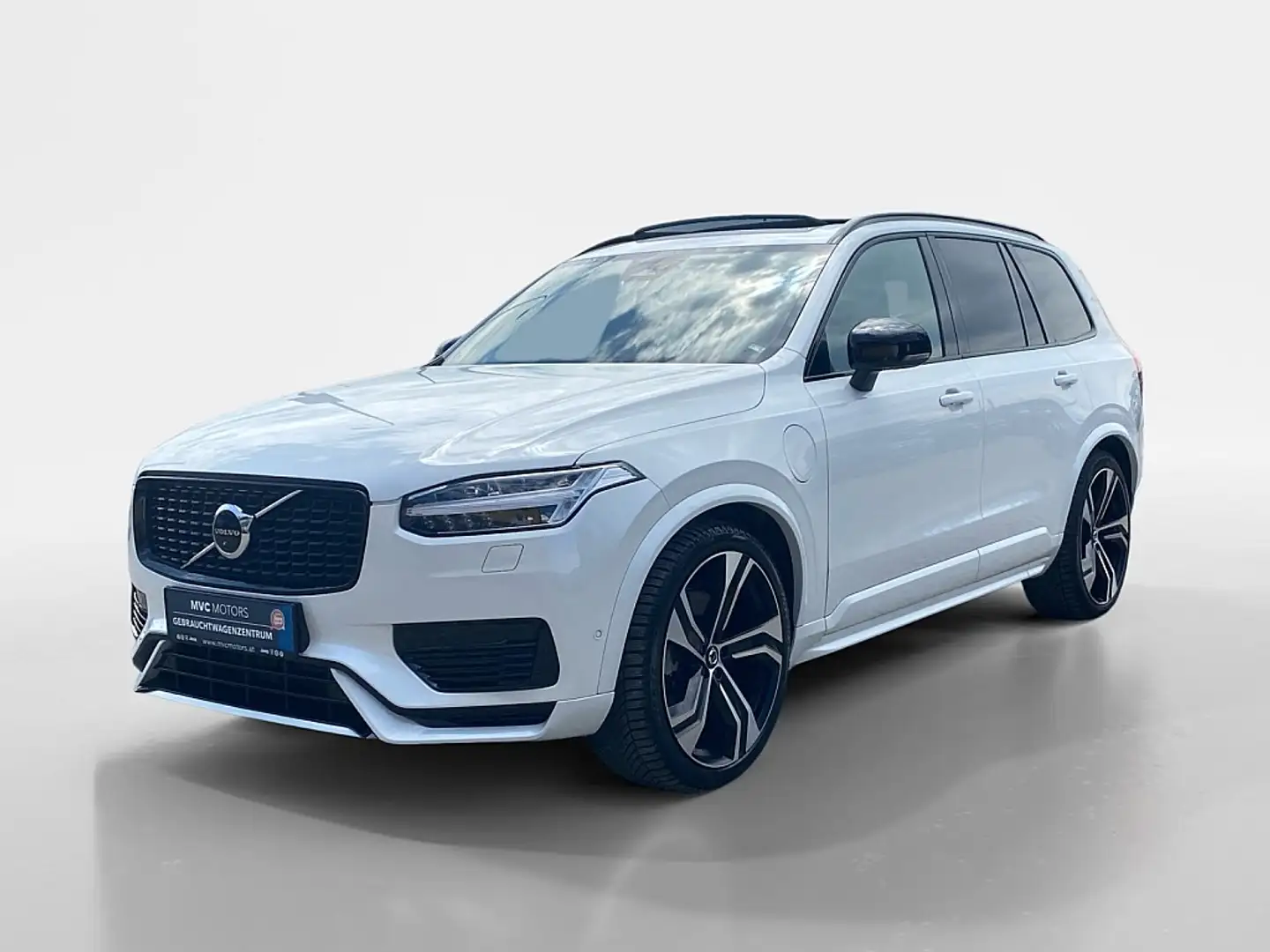 Volvo XC90 T8 AWD Recharge PHEV Ultra Dark 7-Sitzer Weiß - 1