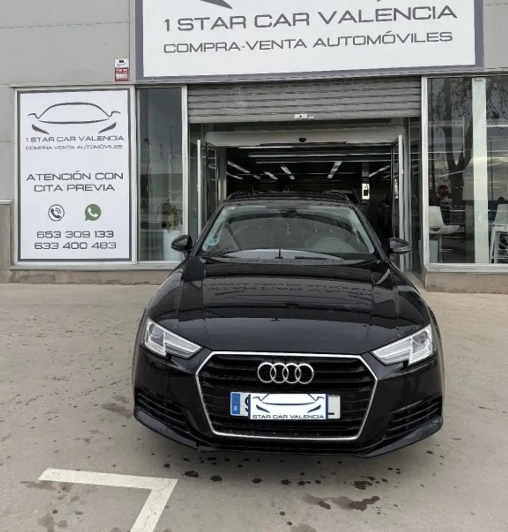 Audi A4 Familiar Manual de 5 Puertas Negro - 1