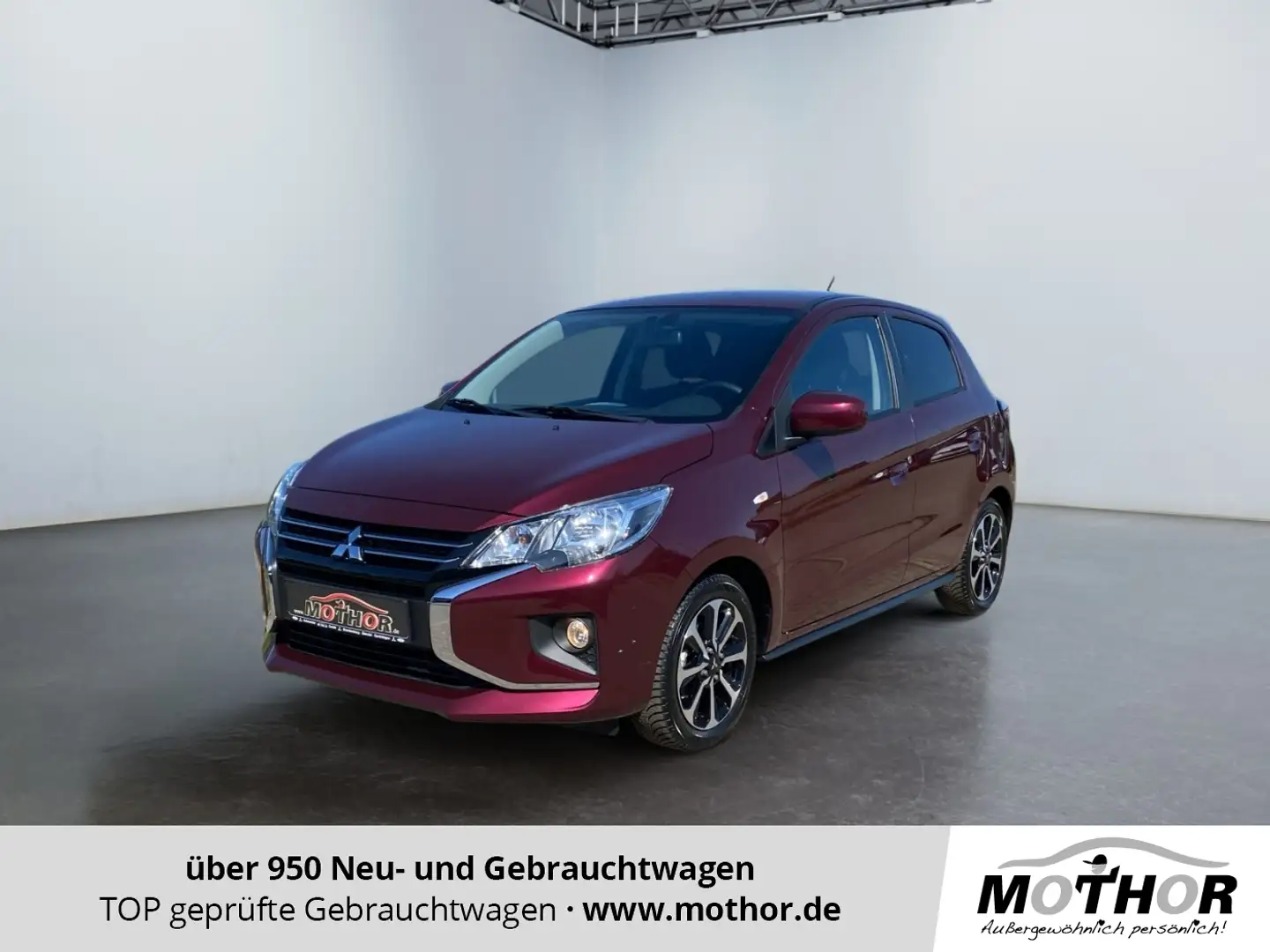 Mitsubishi Space Star Select+ 1.2l CVT TEMP SHZ KAM Rot - 1