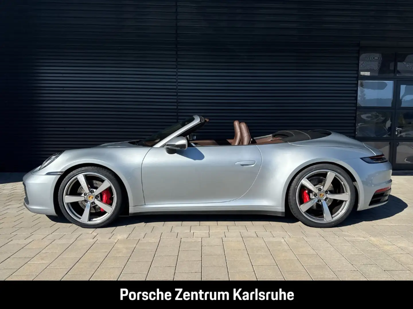 Porsche 992 911 Carrera 4S Cabriolet Burmester Clubleder Argent - 2