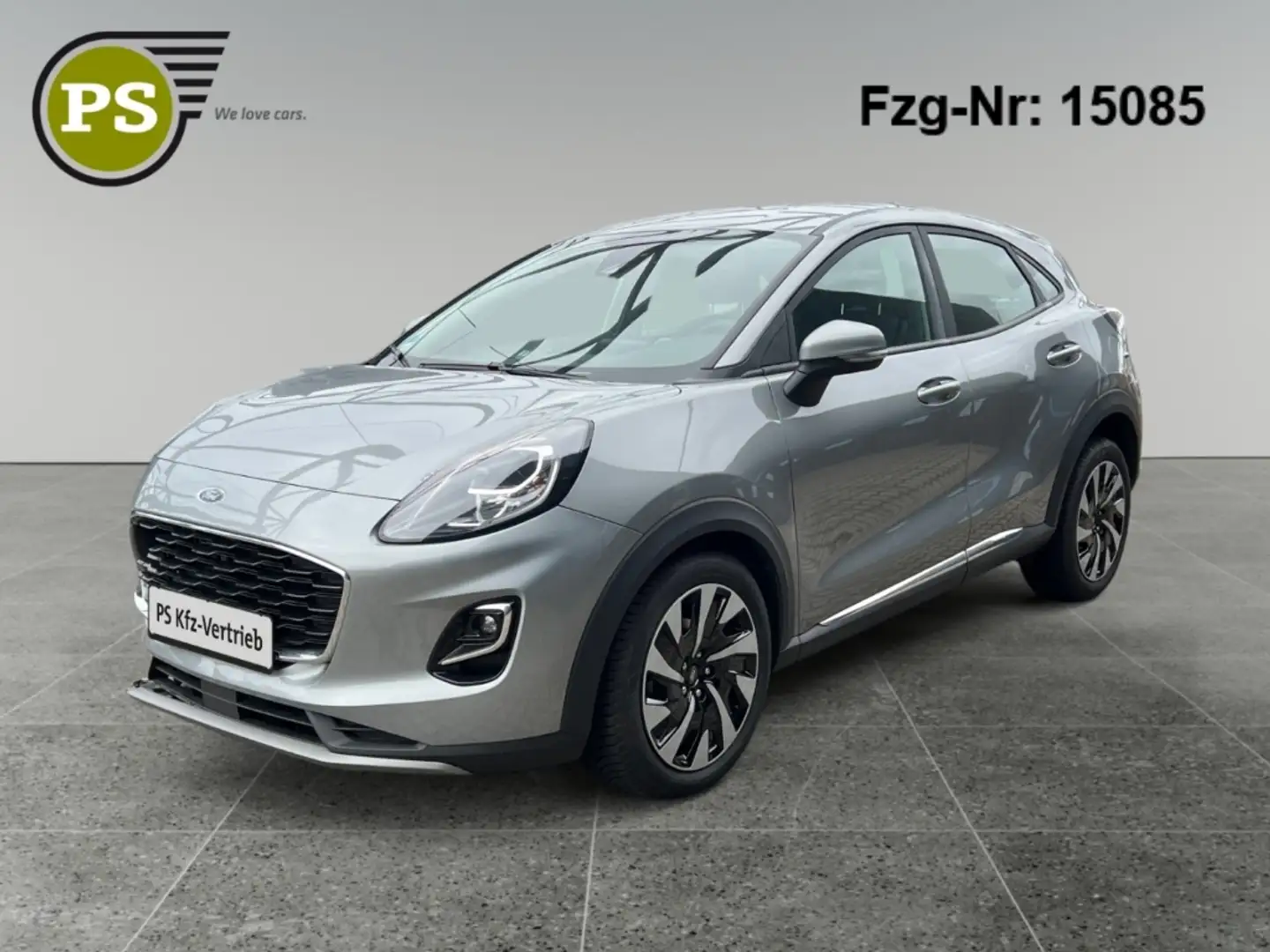 Ford Puma Titanium 1.0 EcoBoost Mild Hybrid EU6d Navi LED DA Silber - 1