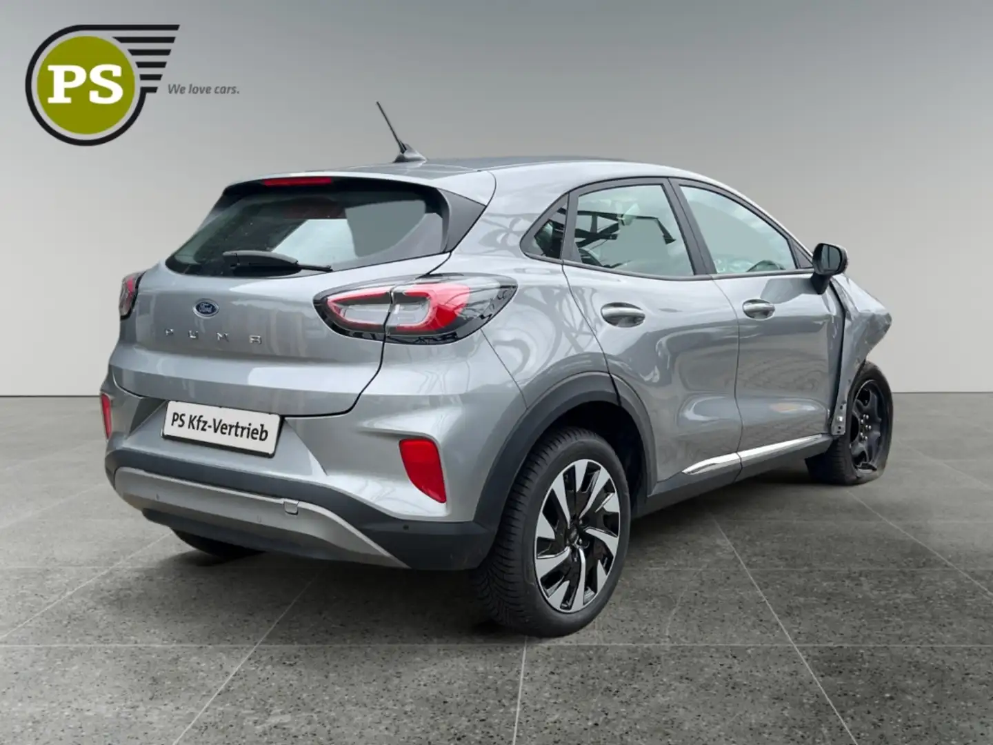 Ford Puma Titanium 1.0 EcoBoost Mild Hybrid EU6d Navi LED DA Silber - 2