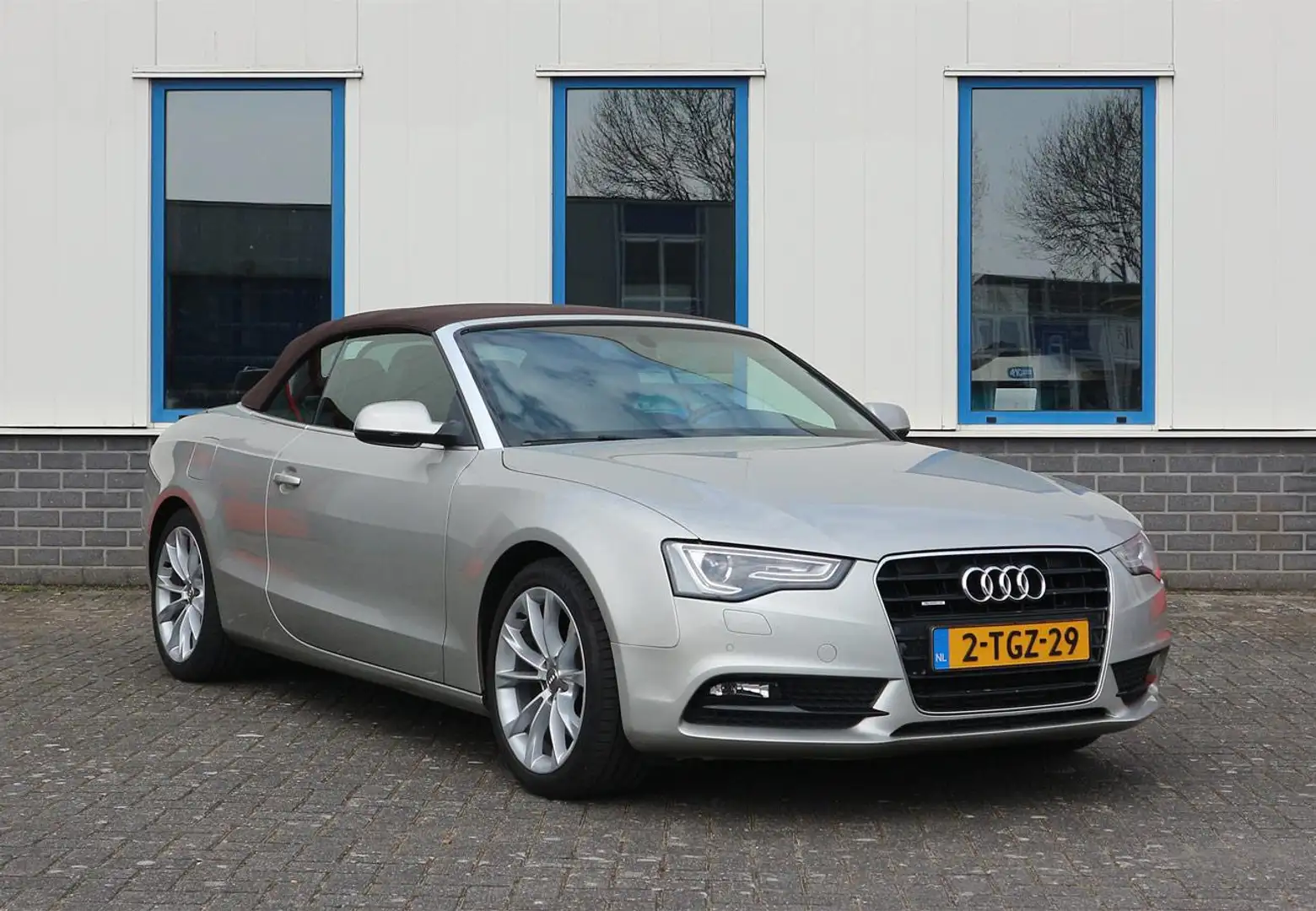 Audi A5 Cabriolet 2.0 TFSI quattro S-tronic VOL Cuvée zilv Grigio - 1