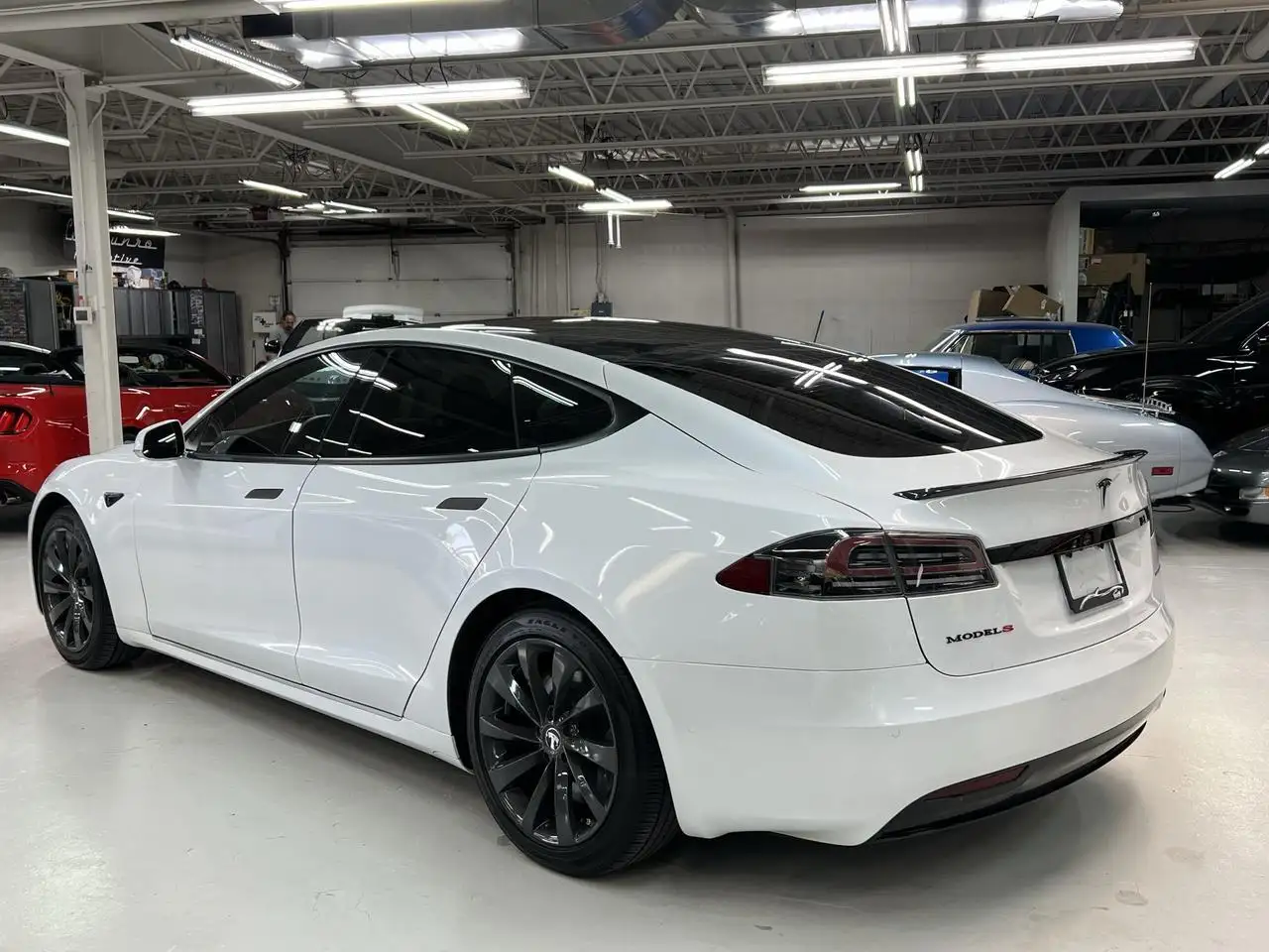Tesla Model S fotografie Tesla Model S