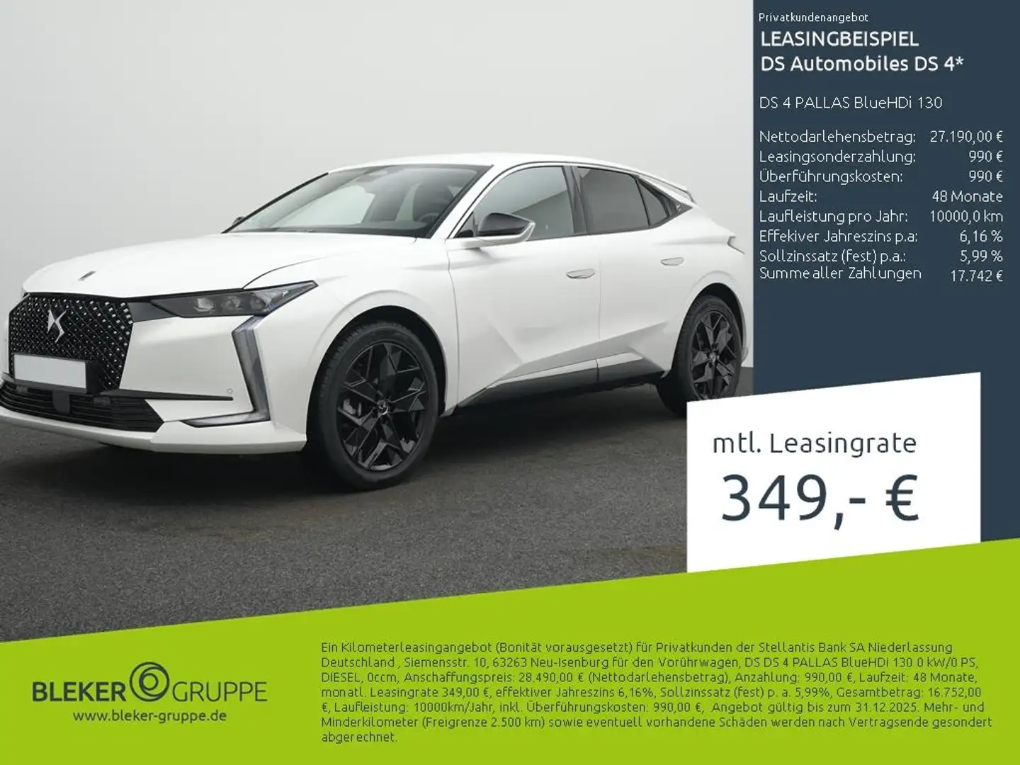 DS Automobiles DS 4 DS 4 PALLAS BlueHDi 130 Alb - 2