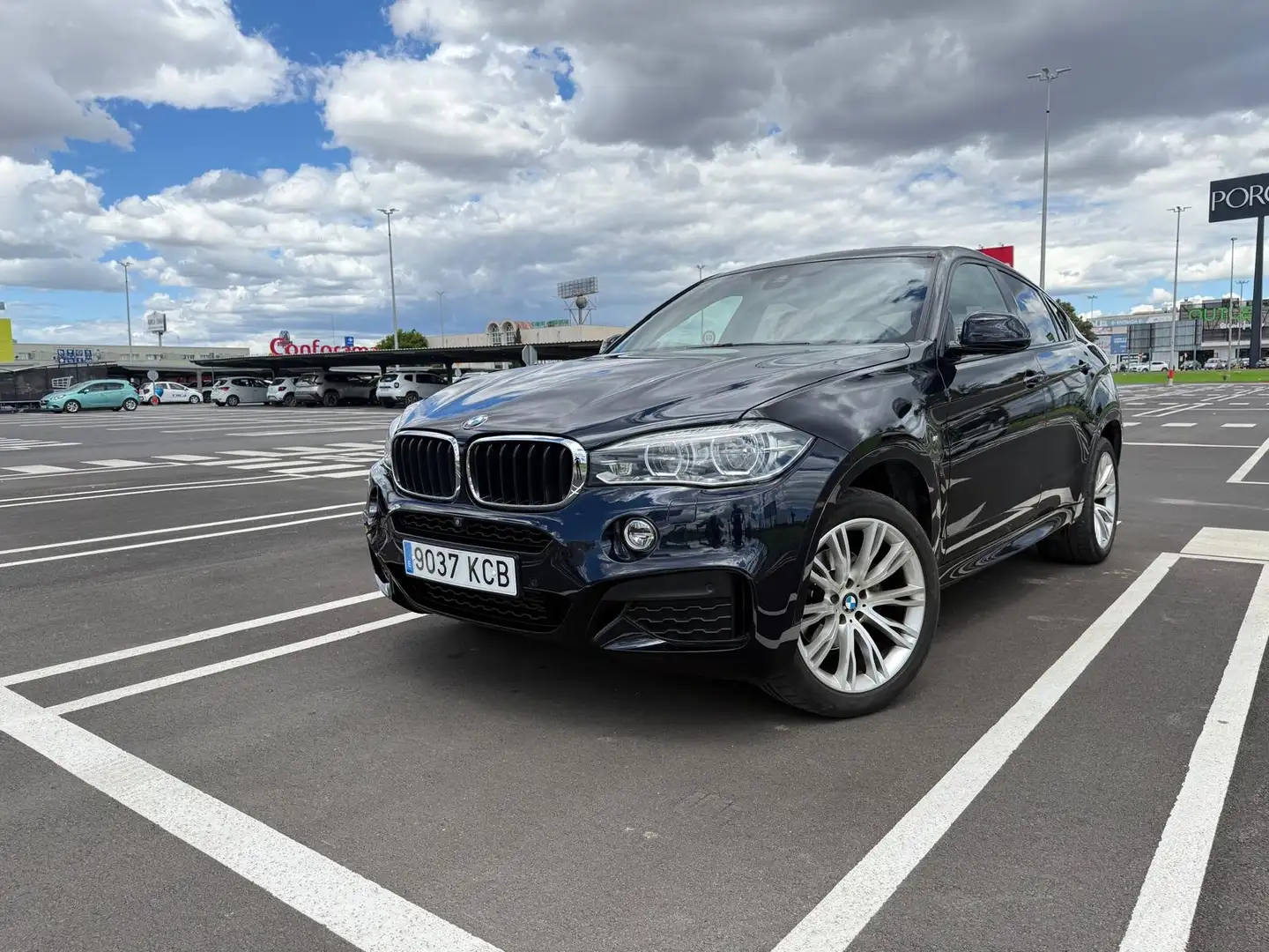 BMW X6 X6 xDrive 30dA Azul - 2