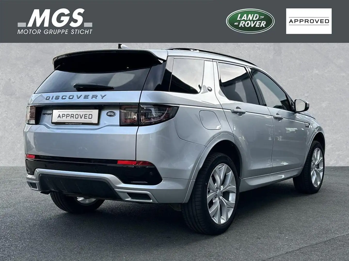 Land Rover Discovery Sport R-Dynamic SE AWD 2.0 Td4 KAT DAB Silber - 2