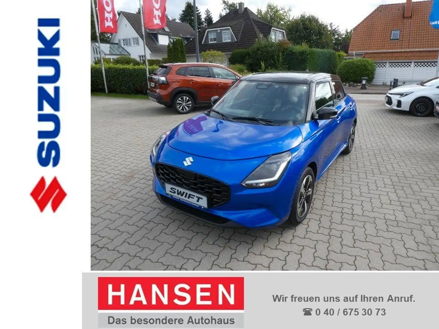 Suzuki Swift 1.2 HYBRID Comfort + Plus -Aktion 1887- Blau - 1