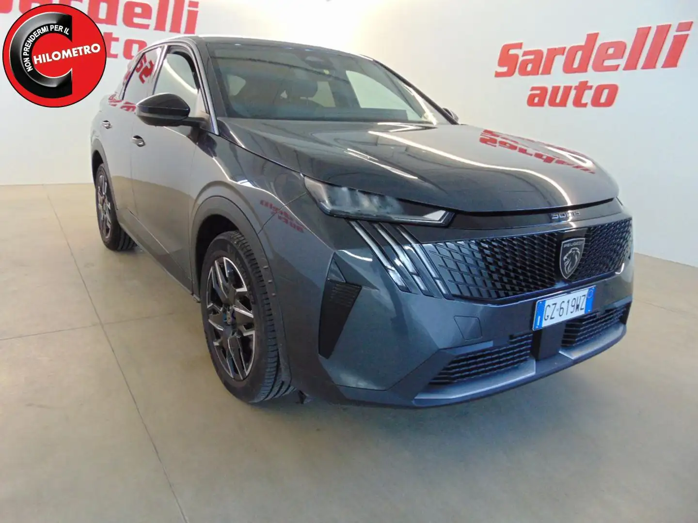 Peugeot 3008 Hybrid 145 e-DCS6 Allure Gris - 2
