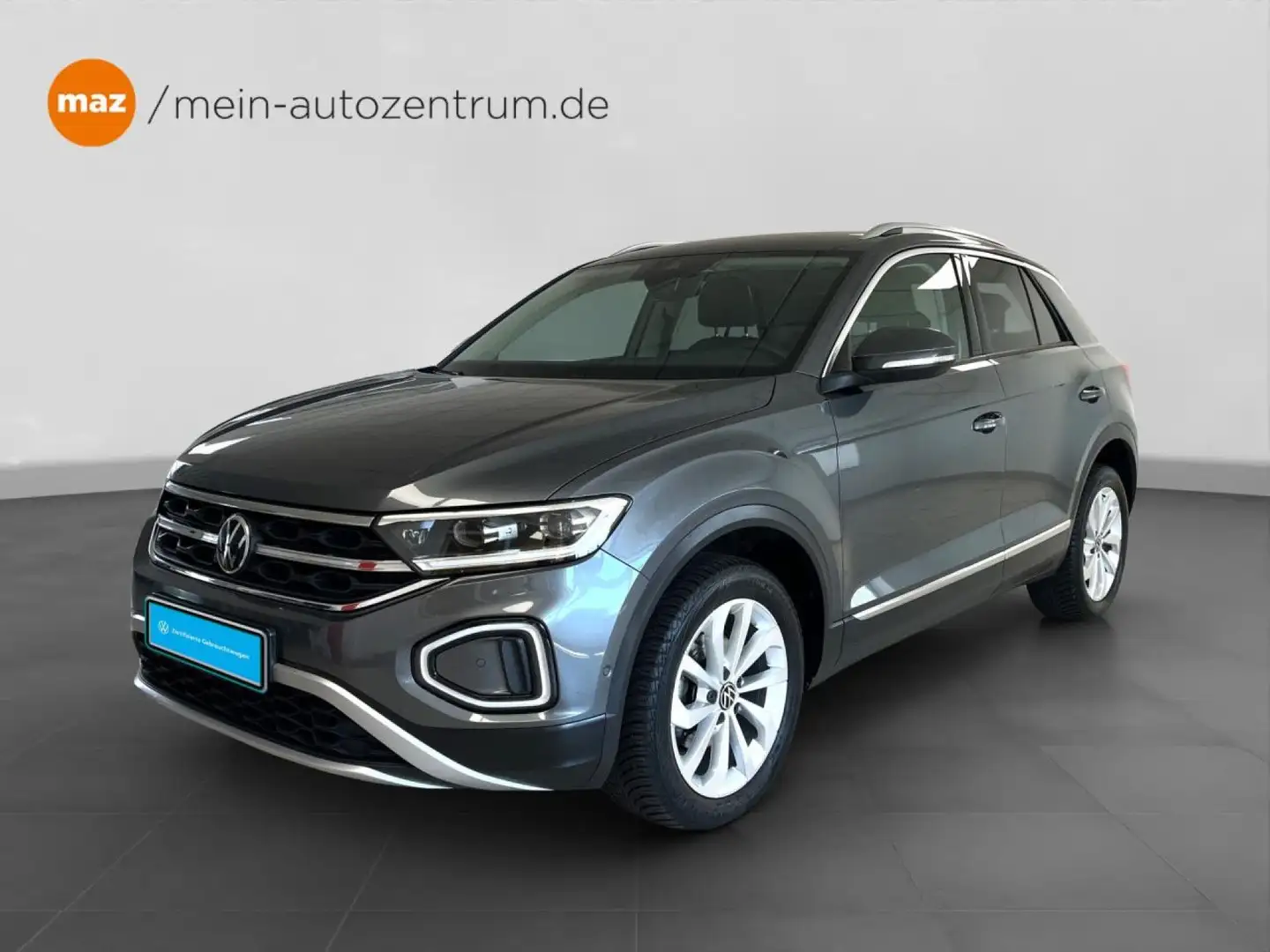 Volkswagen T-Roc 1.5 TSI DSG Style Bluetooth Klima Gris - 2