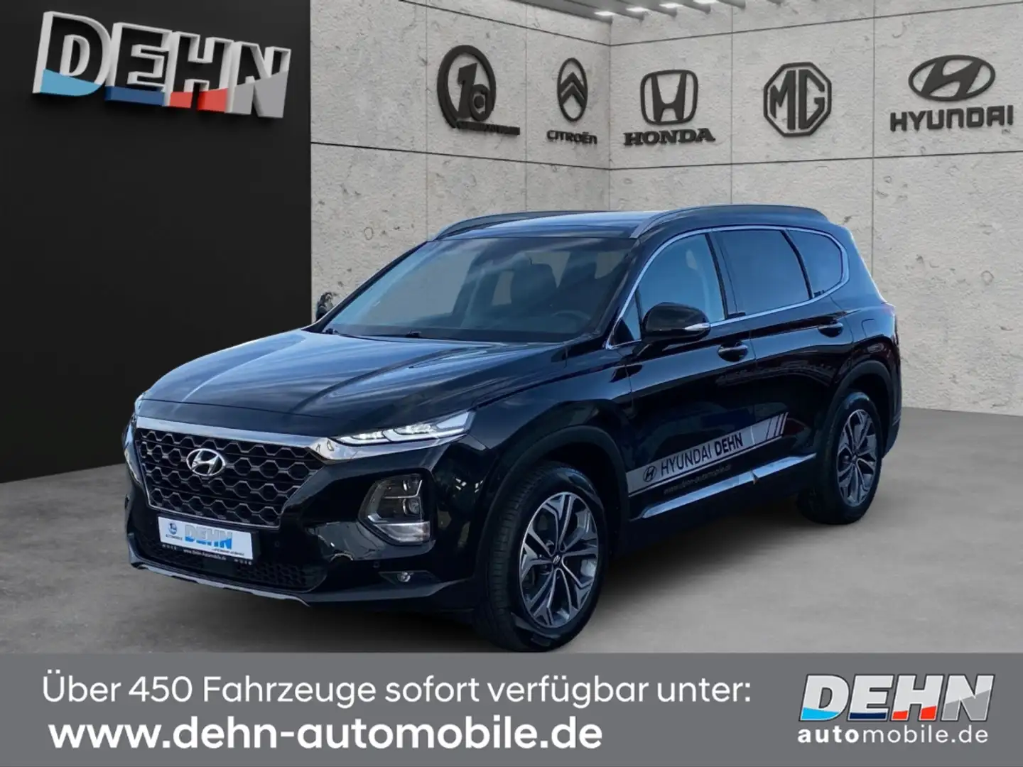 Hyundai SANTA FE 2.2 CRDi AT 4WD Premium Pano-dach AHK Noir - 2