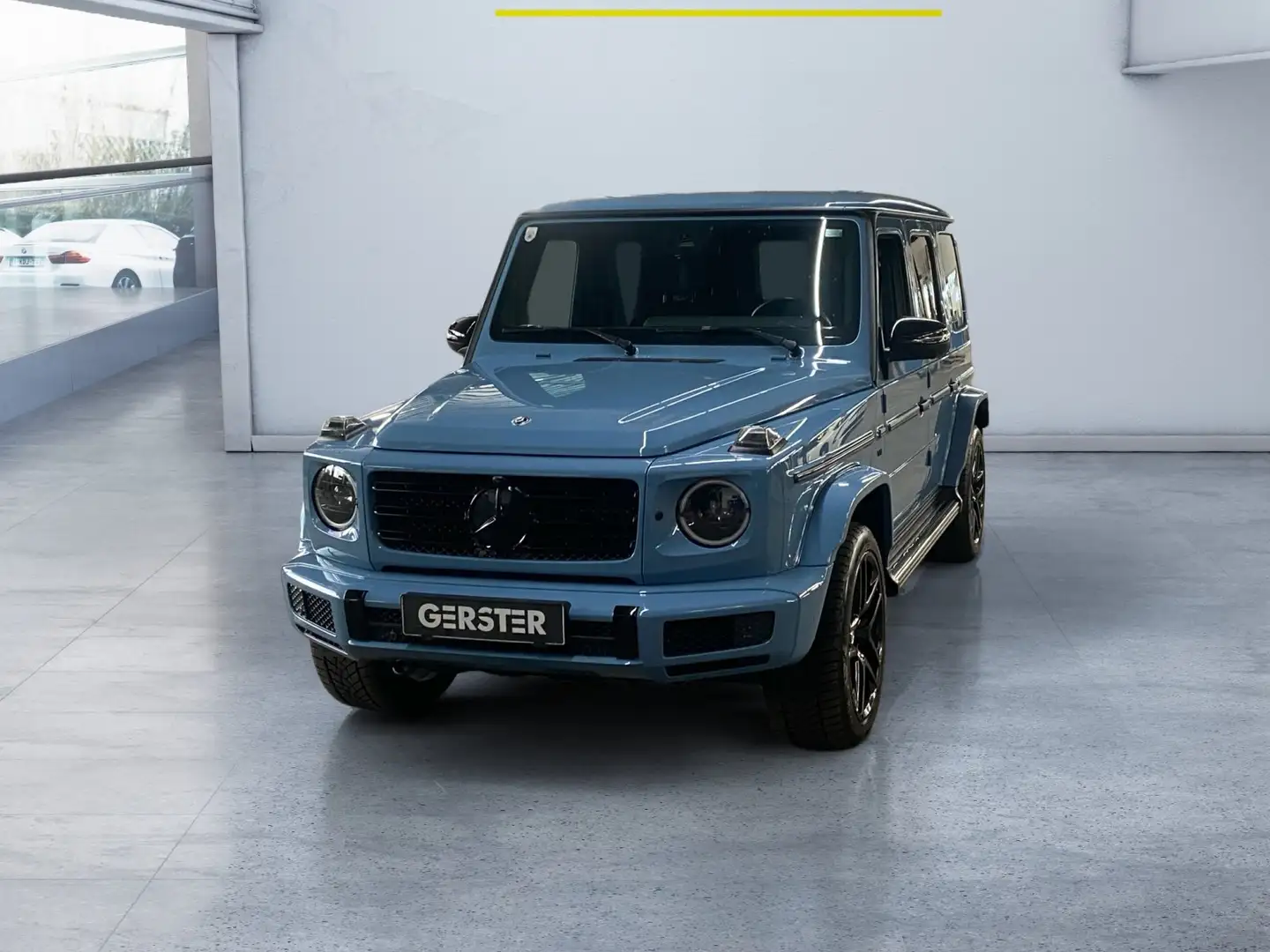Mercedes-Benz G 500 AMG Line ACC AHK Navi SD SHZ Standh. 360 Blau - 1