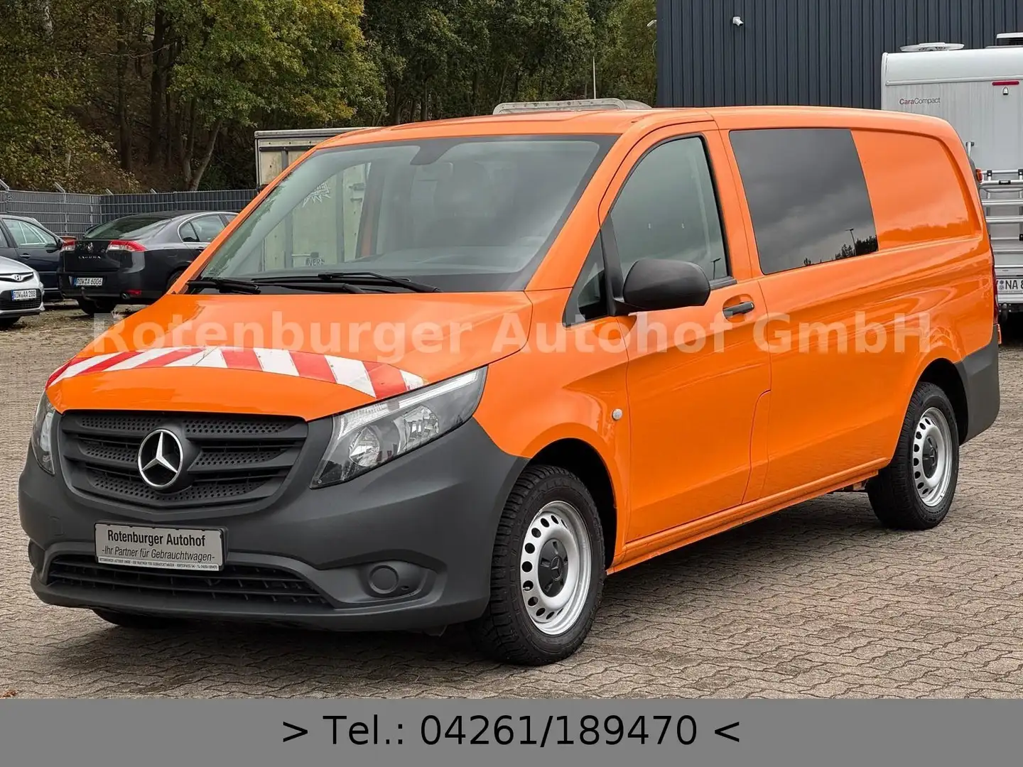 Mercedes-Benz Vito Mixto 114 CDI*LANG*KASTEN*5-SITZE*KLIMA Orange - 2