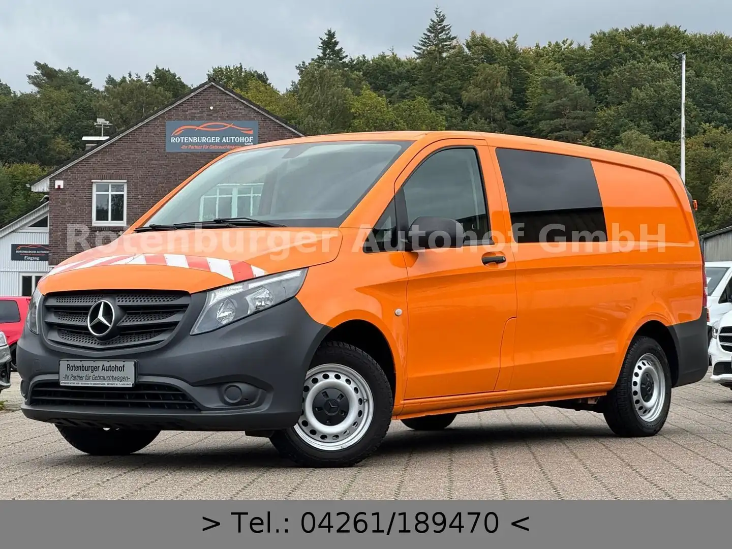 Mercedes-Benz Vito Mixto 114 CDI*LANG*KASTEN*5-SITZE*KLIMA Orange - 1
