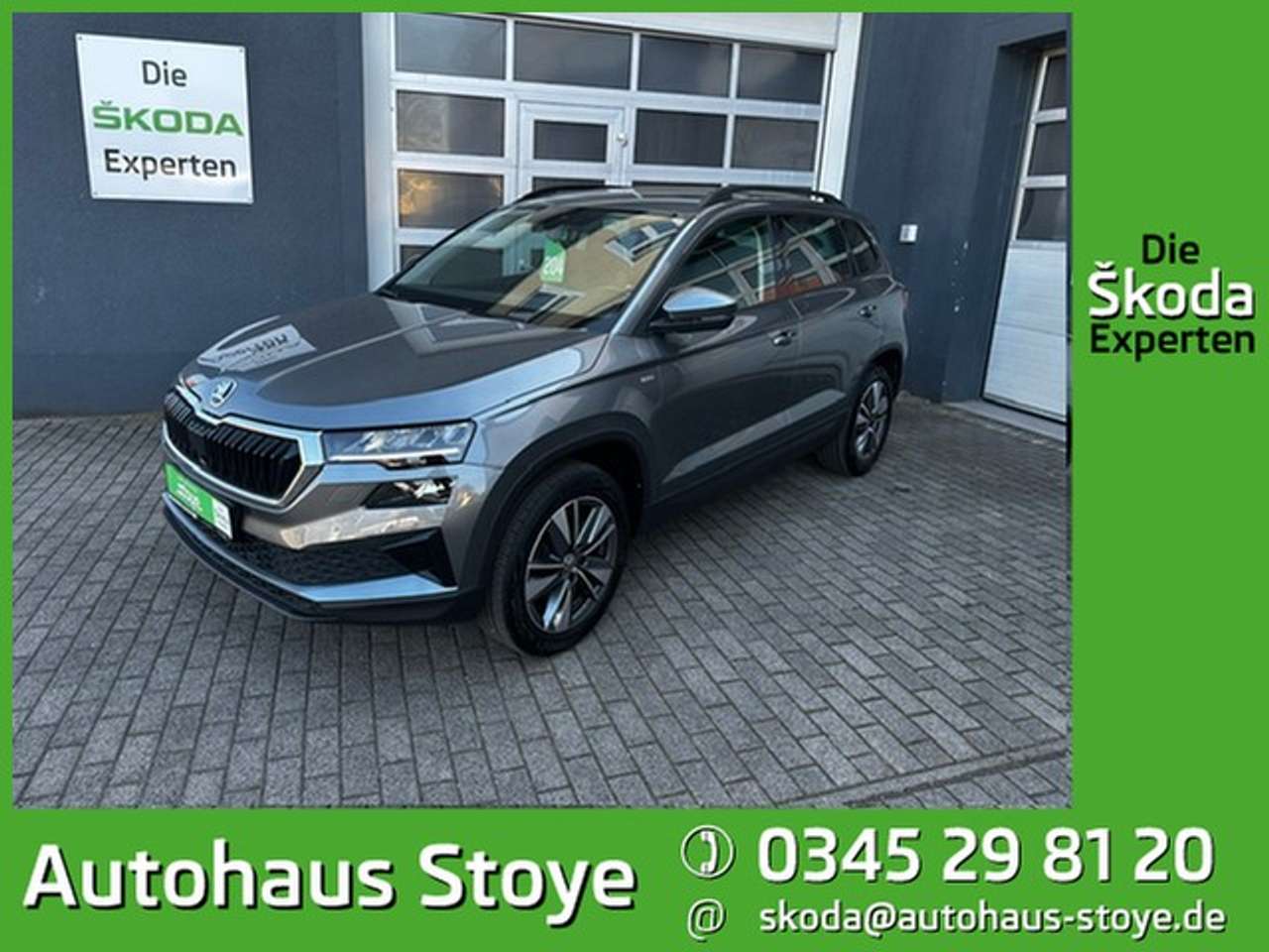 Skoda Karoq 2022 — Tour AHK;ACC;KAMERA;MATRIX